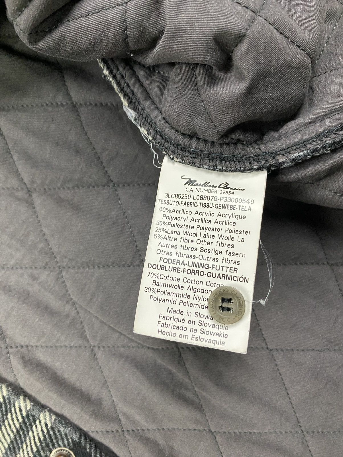 Marlboro Classics Marlboro Classics insulated shirt pleated vintage western Size US L / EU 52-54 / 3 - 13 Thumbnail