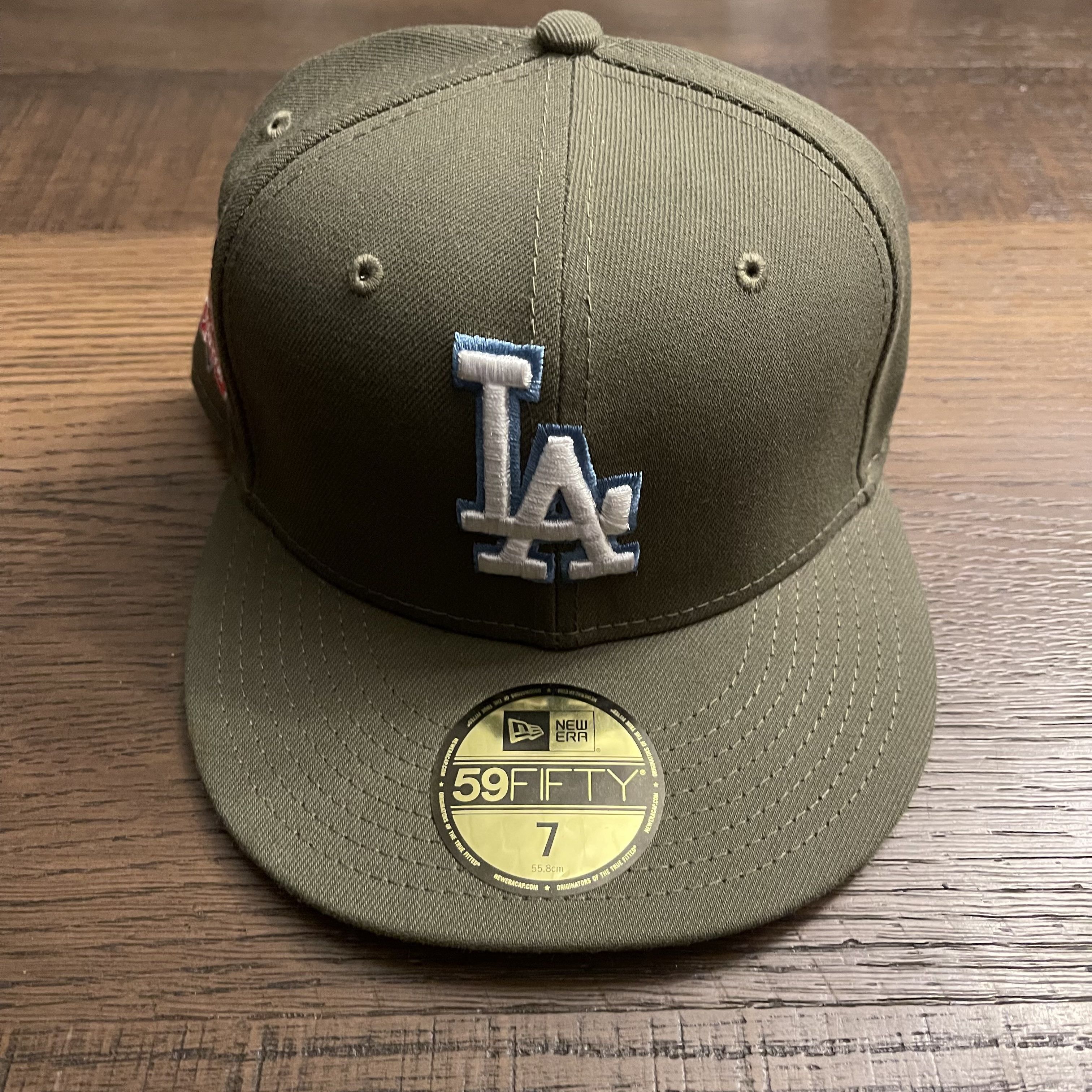 MLB × New Era New Era Los Angeles Dodgers 100 Anniversary Fitted Hat Size ONE SIZE - 2 Thumbnail
