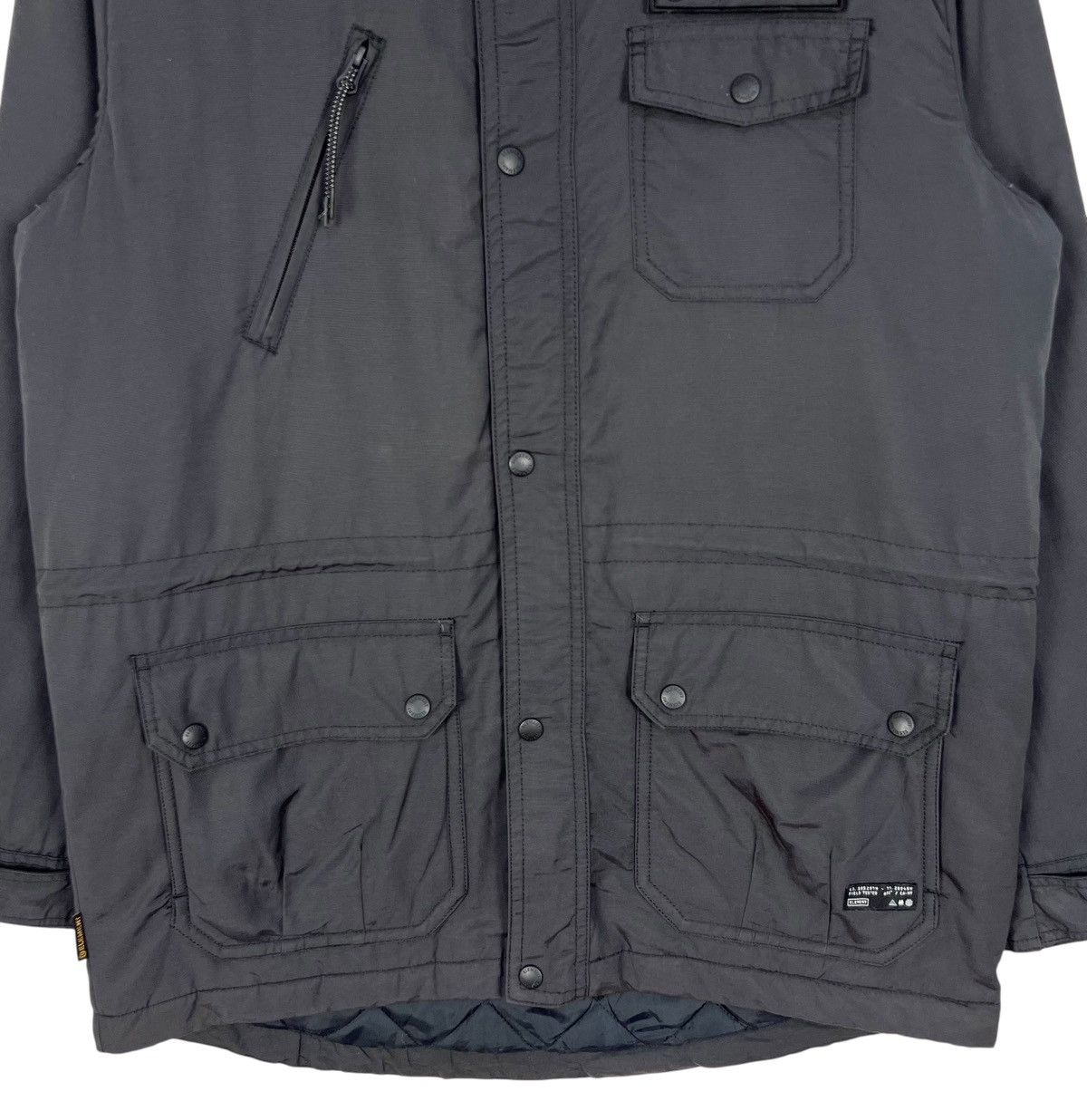 Element Element Wolfeboro Collection Furs Hoodie Winter Parka Jacket Size L / US 10 / IT 46 - 3 Thumbnail