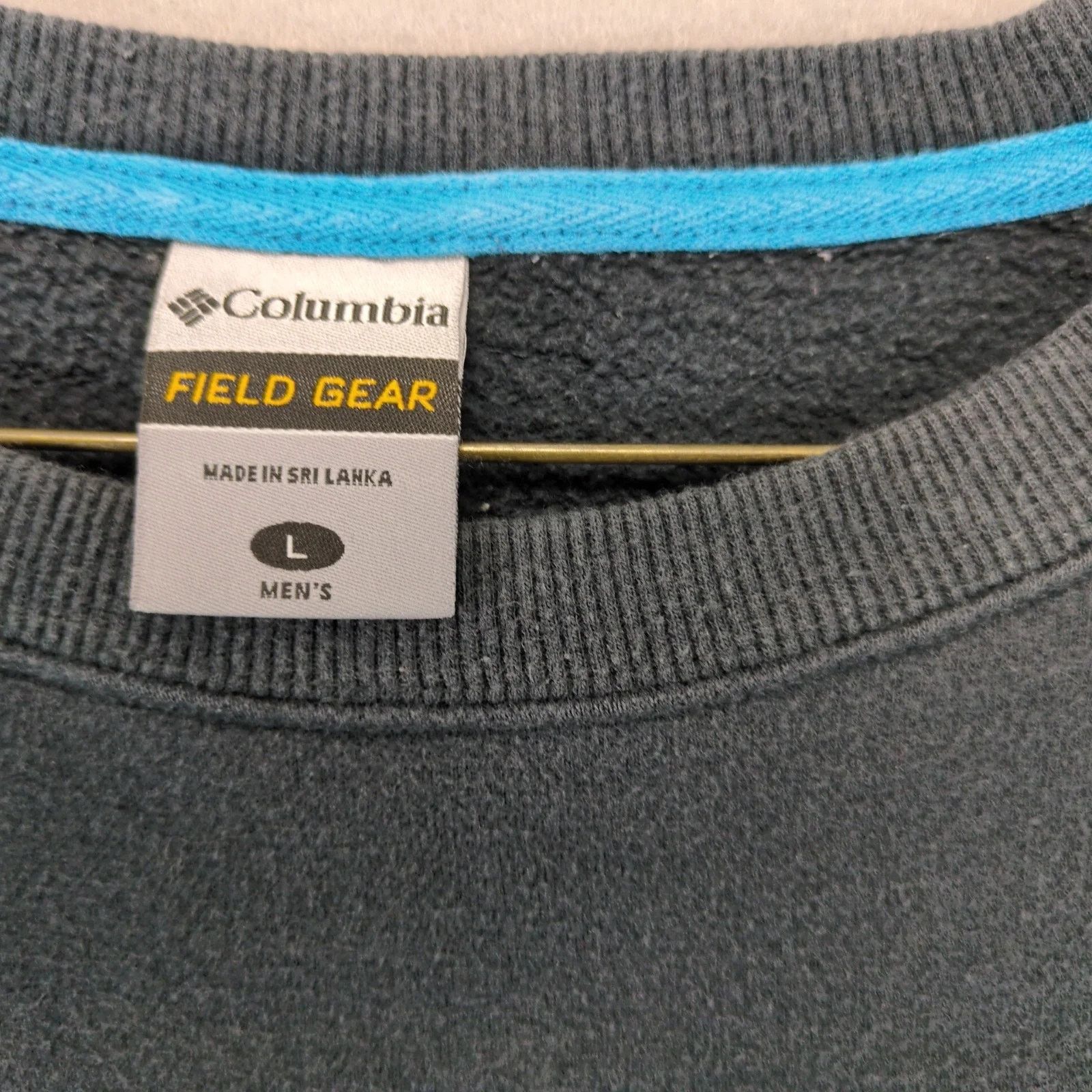 Columbia Columbia Field Gear Pullover Crew Sweatshirt Men's L Gray Size US L / EU 52-54 / 3 - 3 Thumbnail