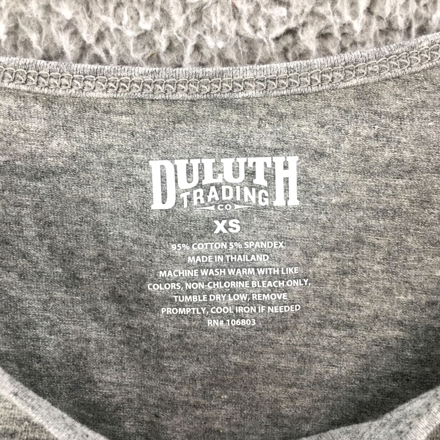 CO Duluth Tank Top Womens XS Grey Cotton Blend Sleeveless Basic Casual Shirt Size XS / US 0-2 / IT 36-38 - 3 Thumbnail
