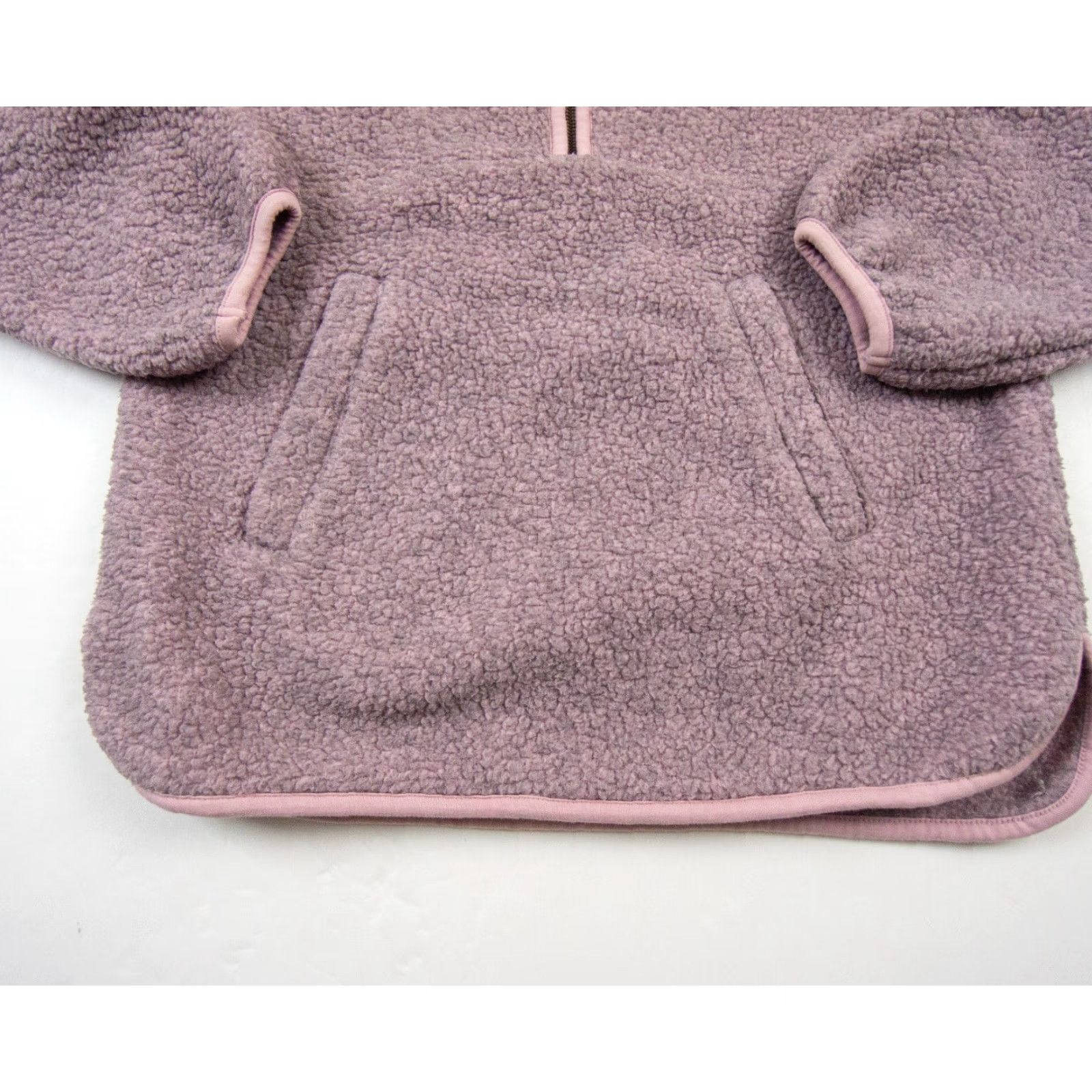 Madewell Madewell Womens XS Purple Fleece Zip Half Pullover Sweater Outdoors Nature Brand Ladies 1/2 Size XS / US 0-2 / IT 36-38 - 4 Thumbnail