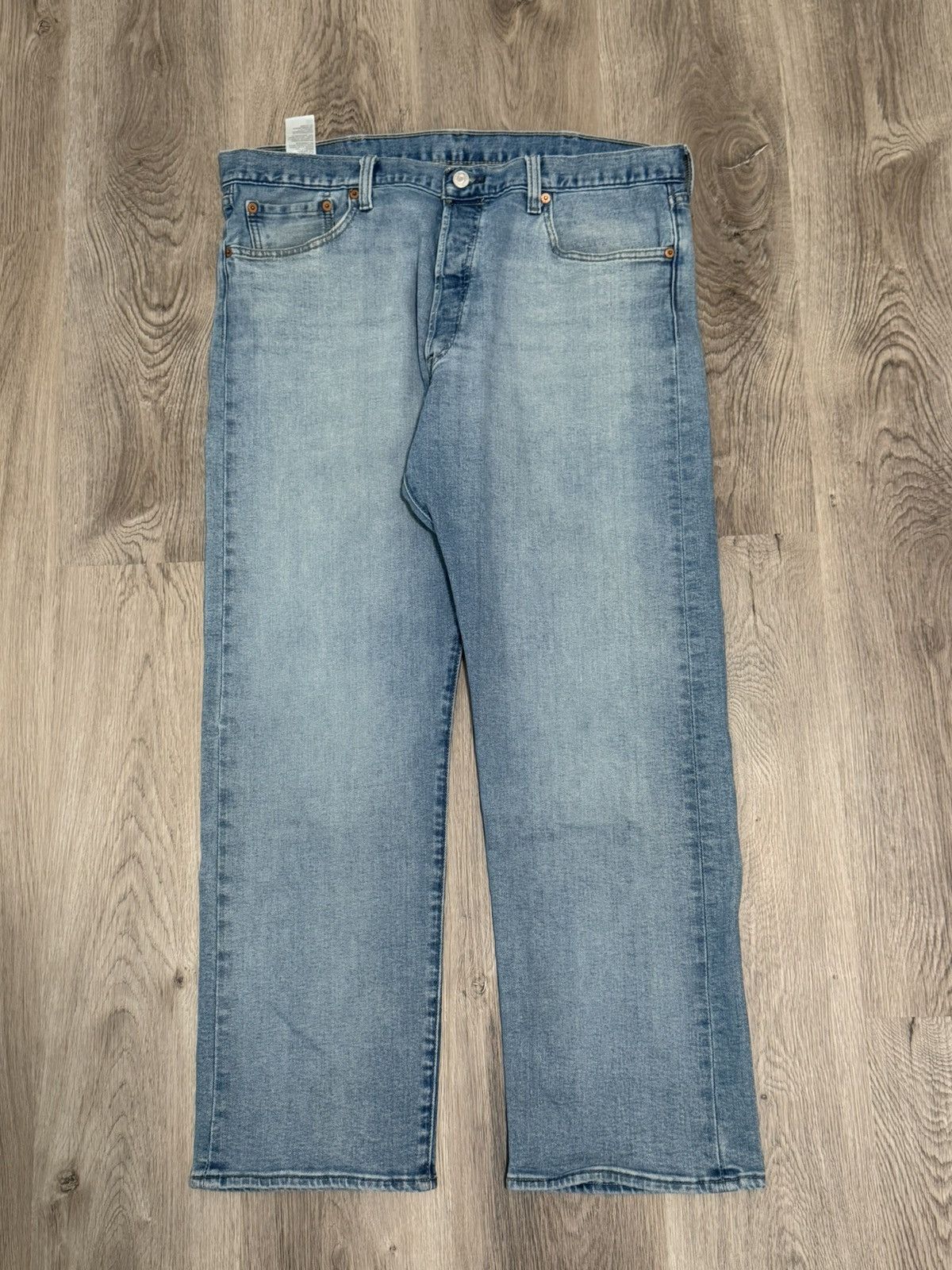 Levi's 501s Light washed Jeans Size US 38 / EU 54 - 3 Thumbnail