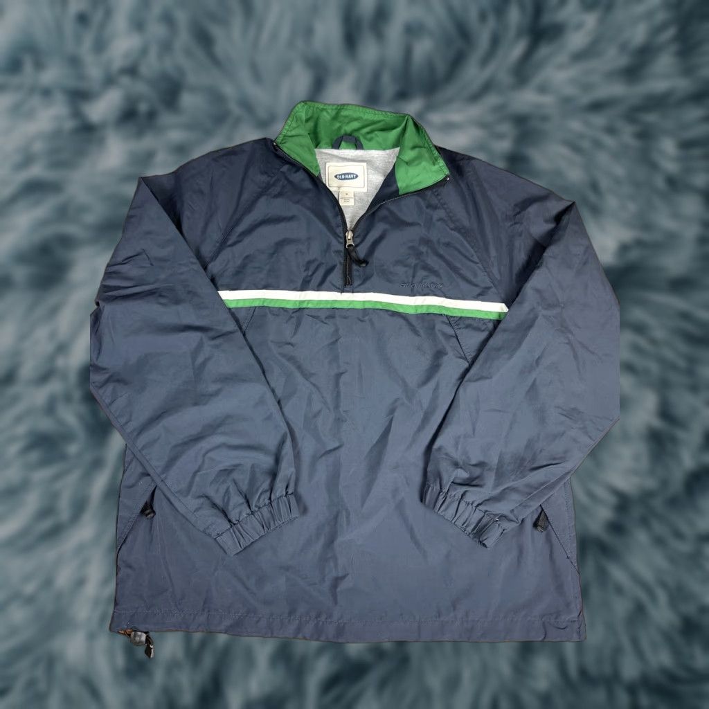 Old Navy OLD NAVY Anorak Windbreaker Jacket Mens M Blue Green, Jacket, Windbreaker, M, Blue, Green, Old Navy Size US M / EU 48-50 / 2 - 1 Thumbnail