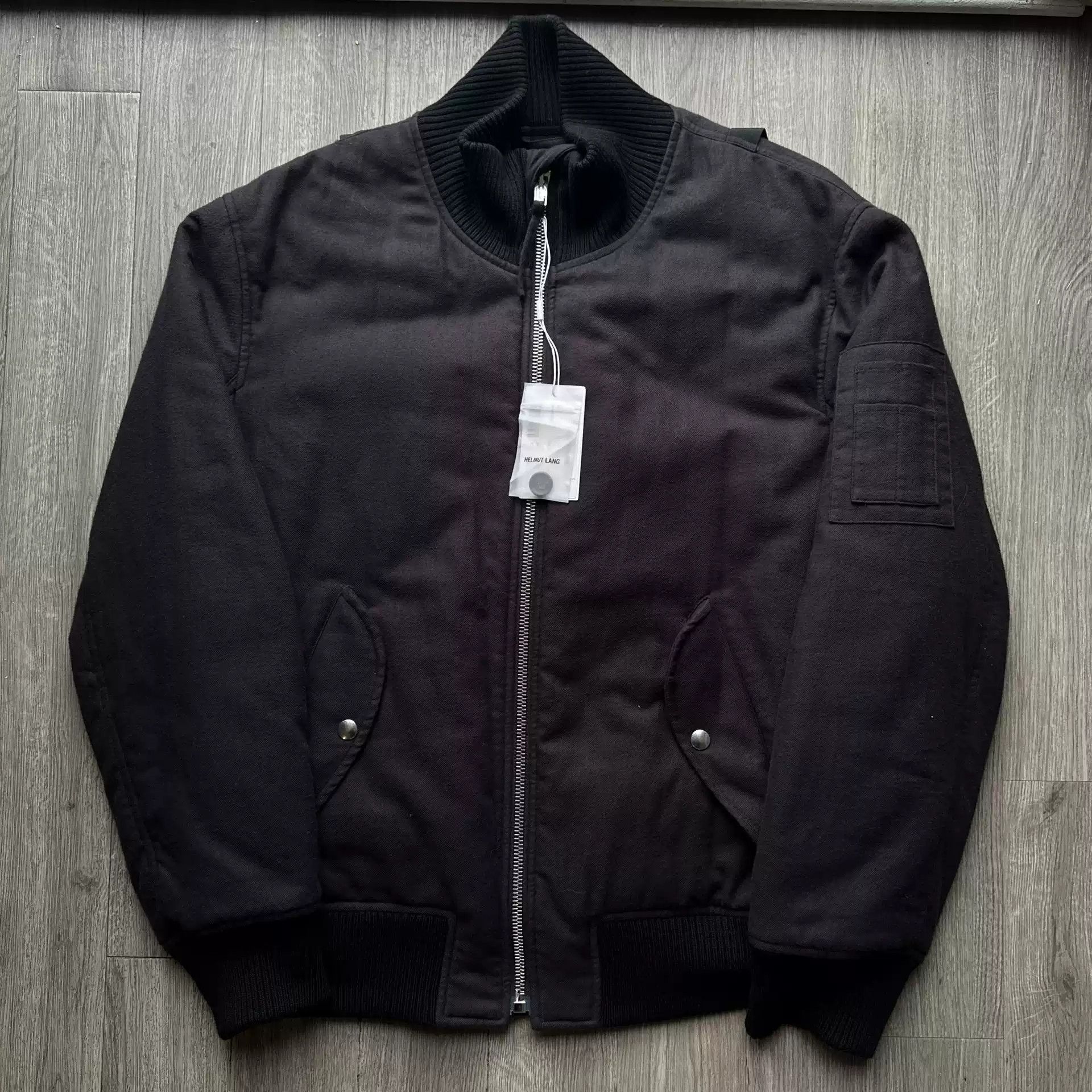 Helmut Lang Bondage Bomber | Grailed