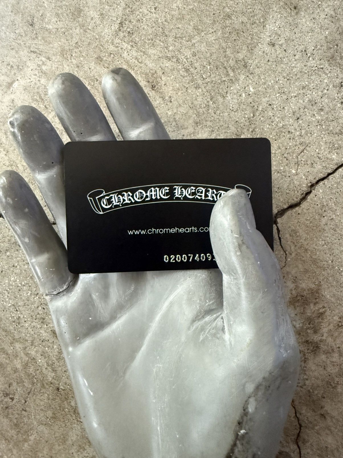 Chrome Hearts CHROME HEARTS NOVELTY VIP MEMBERSHIP CARD Size ONE SIZE - 1 Thumbnail