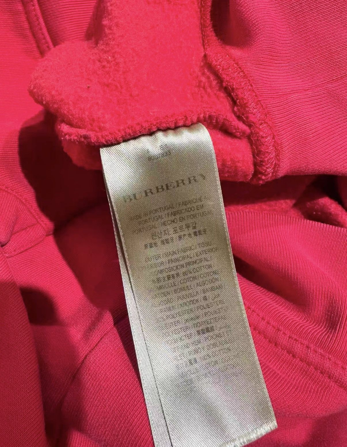 Burberry Burberry bright red sweatshirt J38 Size S / US 4 / IT 40 - 4 Thumbnail