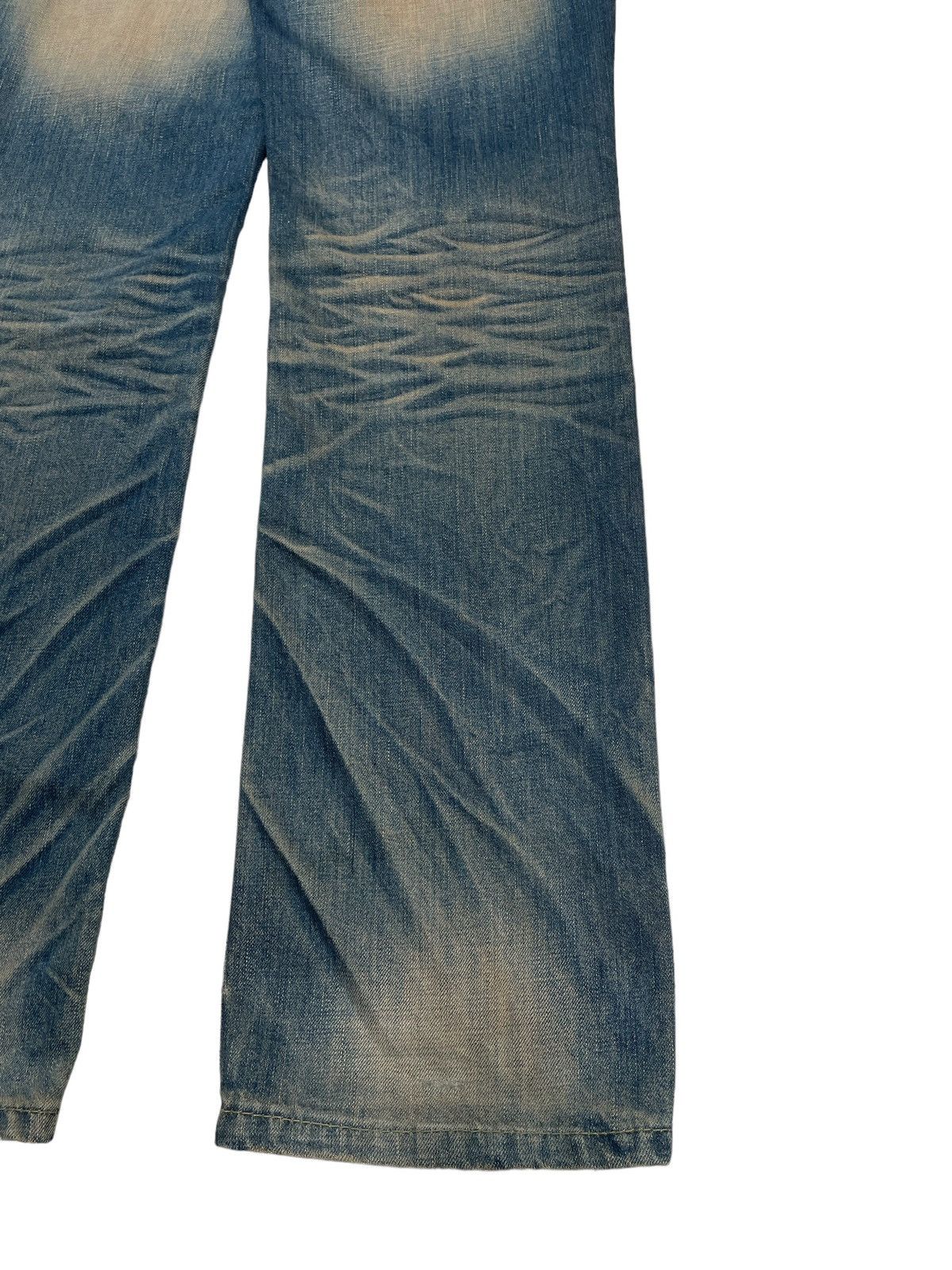 If Six Was Nine × Japanese Brand Very Rare Vintage Japanese Brand Lolita Flared Jeans 1990s Size US 32 / EU 48 - 9 Thumbnail