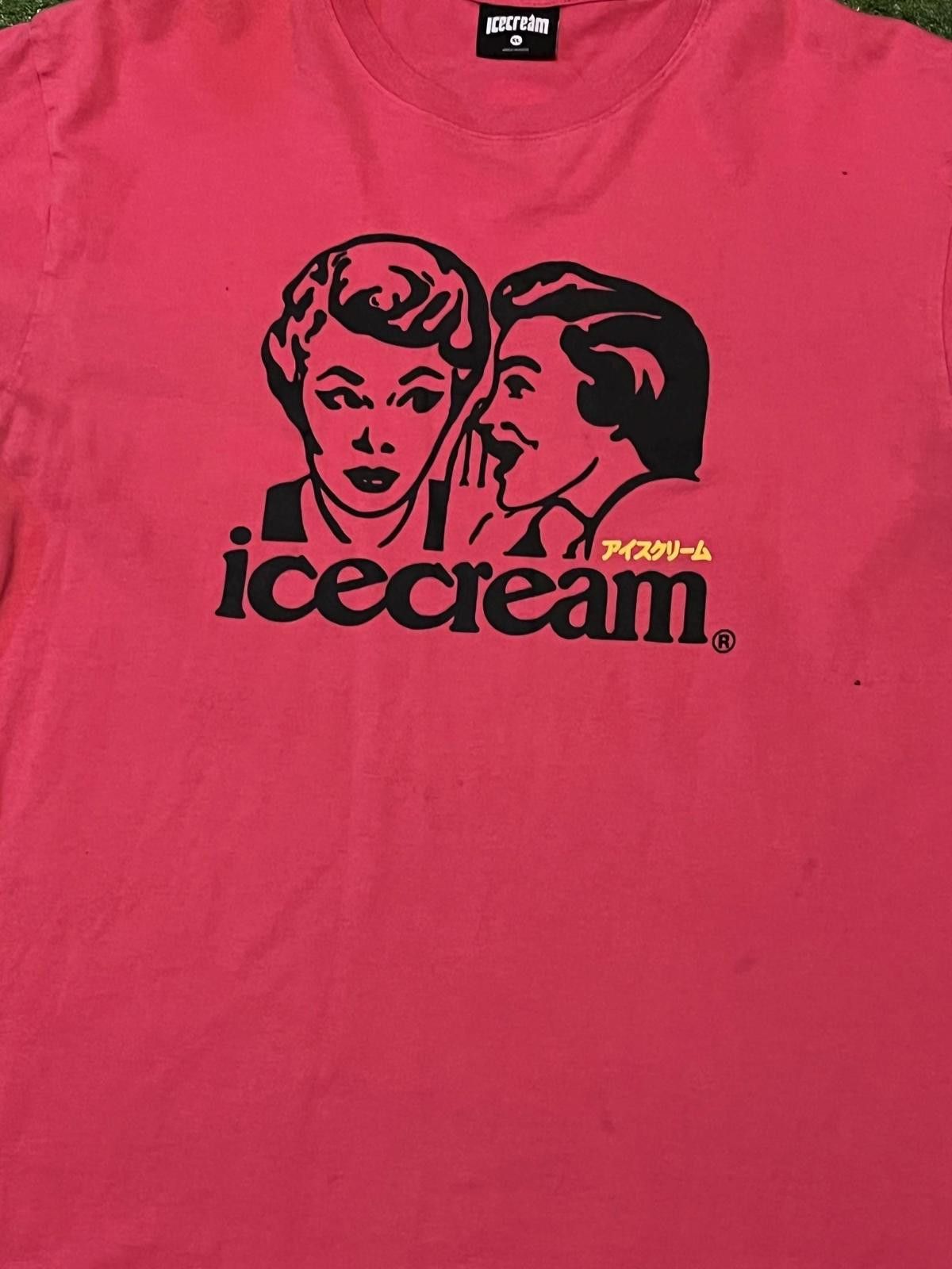 Icecream Icecream Graphic Print Pink T-Shirt Size ONE SIZE - 3 Thumbnail