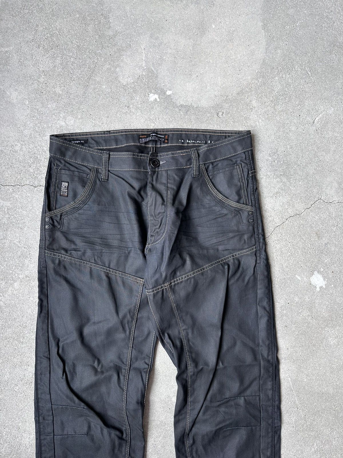 Japanese Brand Japanese Brand Waxed Stacked Jeans Size US 36 / EU 52 - 7 Thumbnail