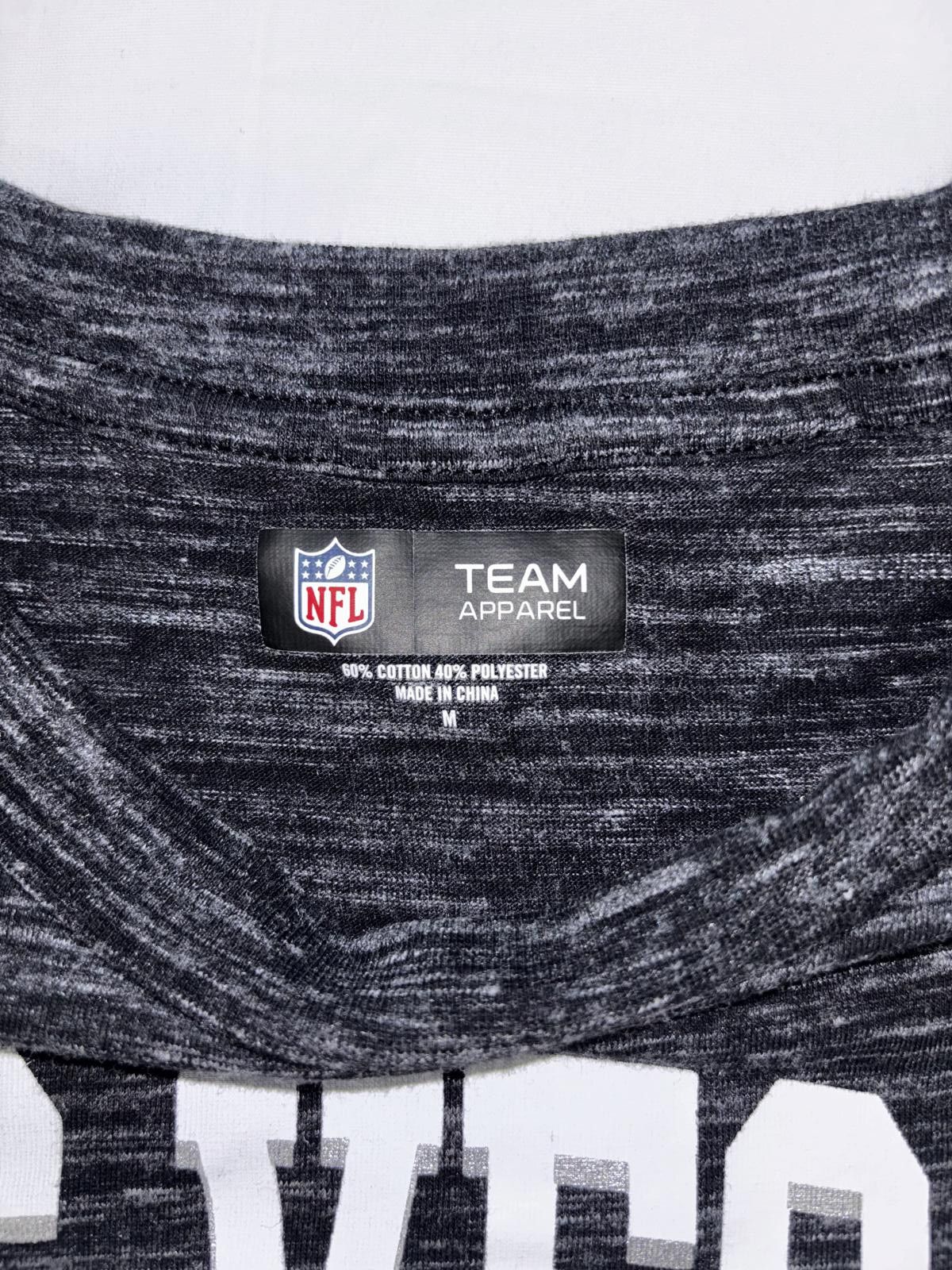 NFL Las Vegas Raiders Cropped Long Sleeve T-Shirt Size M / US 6-8 / IT 42-44 - 5 Thumbnail