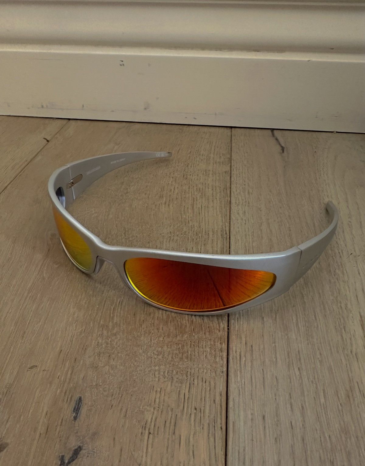 Balenciaga Balenciaga Aluminum Sunglasses - Silver Size ONE SIZE - 2 Thumbnail