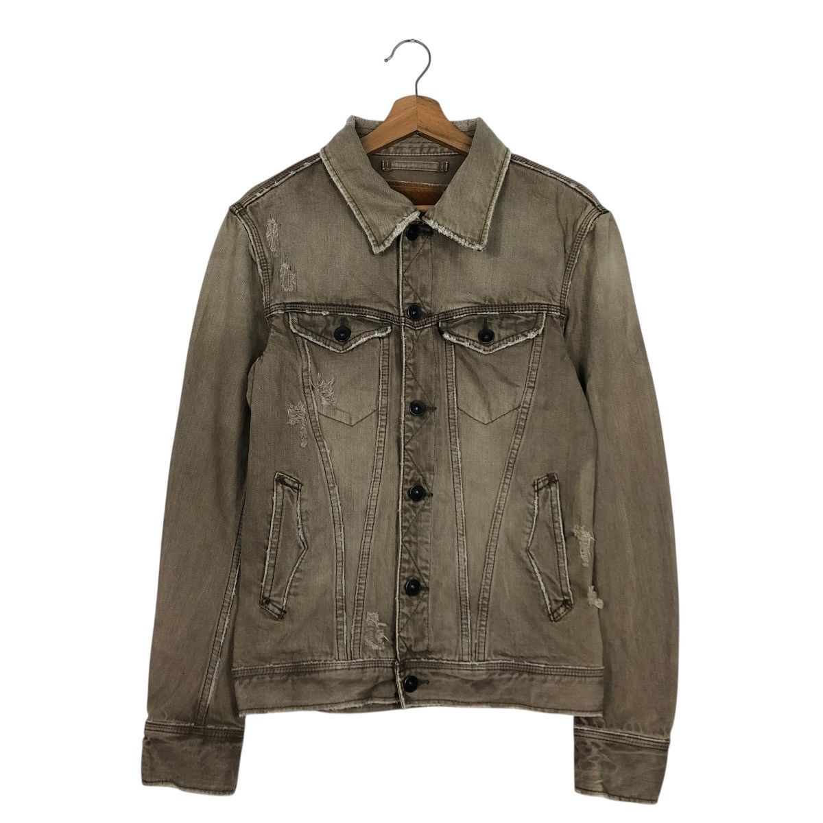 Japanese Brand 🔥CROPPED BIKER DENIM JACKET GOA JAPAN IF SIX WAS NINE Size US S / EU 44-46 / 1 - 4 Thumbnail