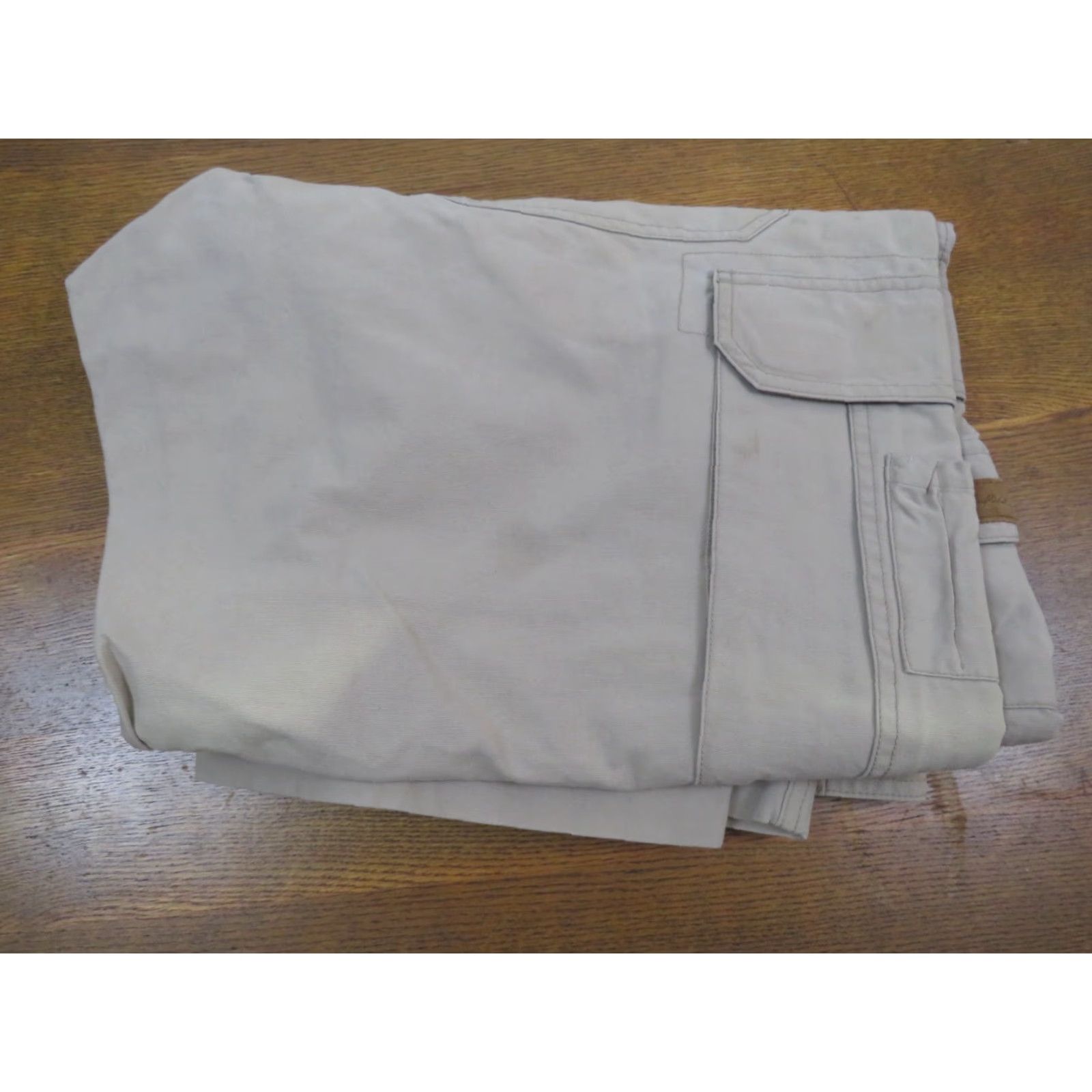 Vintage NWT Bass Pro BOB TIMBERLAKE Khaki Pants Men's 42X30 Flat Front Regular Fit Pockets Cotton Khaki Belt Loops 42x30 Casual Seasonal Size US 42 / EU 58 - 4 Thumbnail