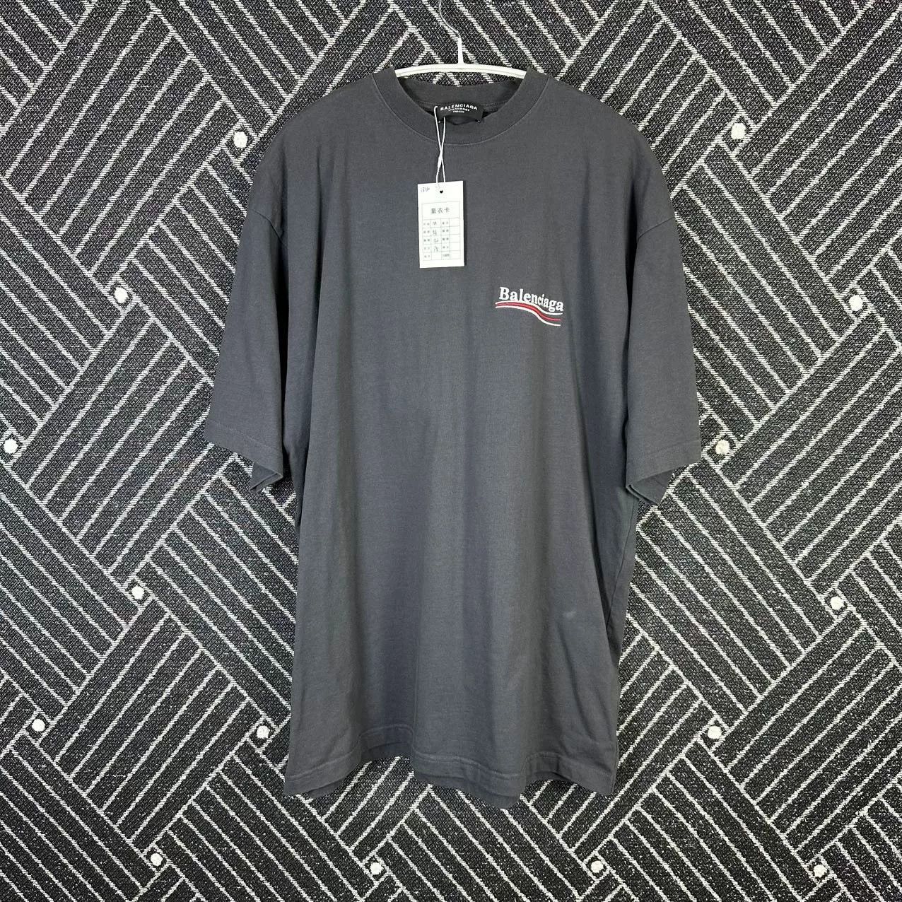 Balenciaga Balenciaga Black Cola Short-Sleeve Tee Size US M / EU 48-50 / 2 - 1 Thumbnail