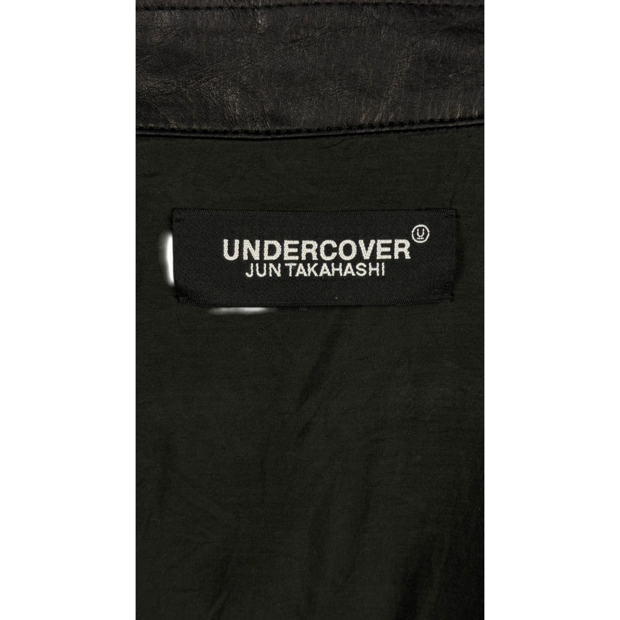 Undercover ♚ Undercover Hybrid Leather Jacket ♚ Size US XL / EU 56 / 4 - 3 Thumbnail