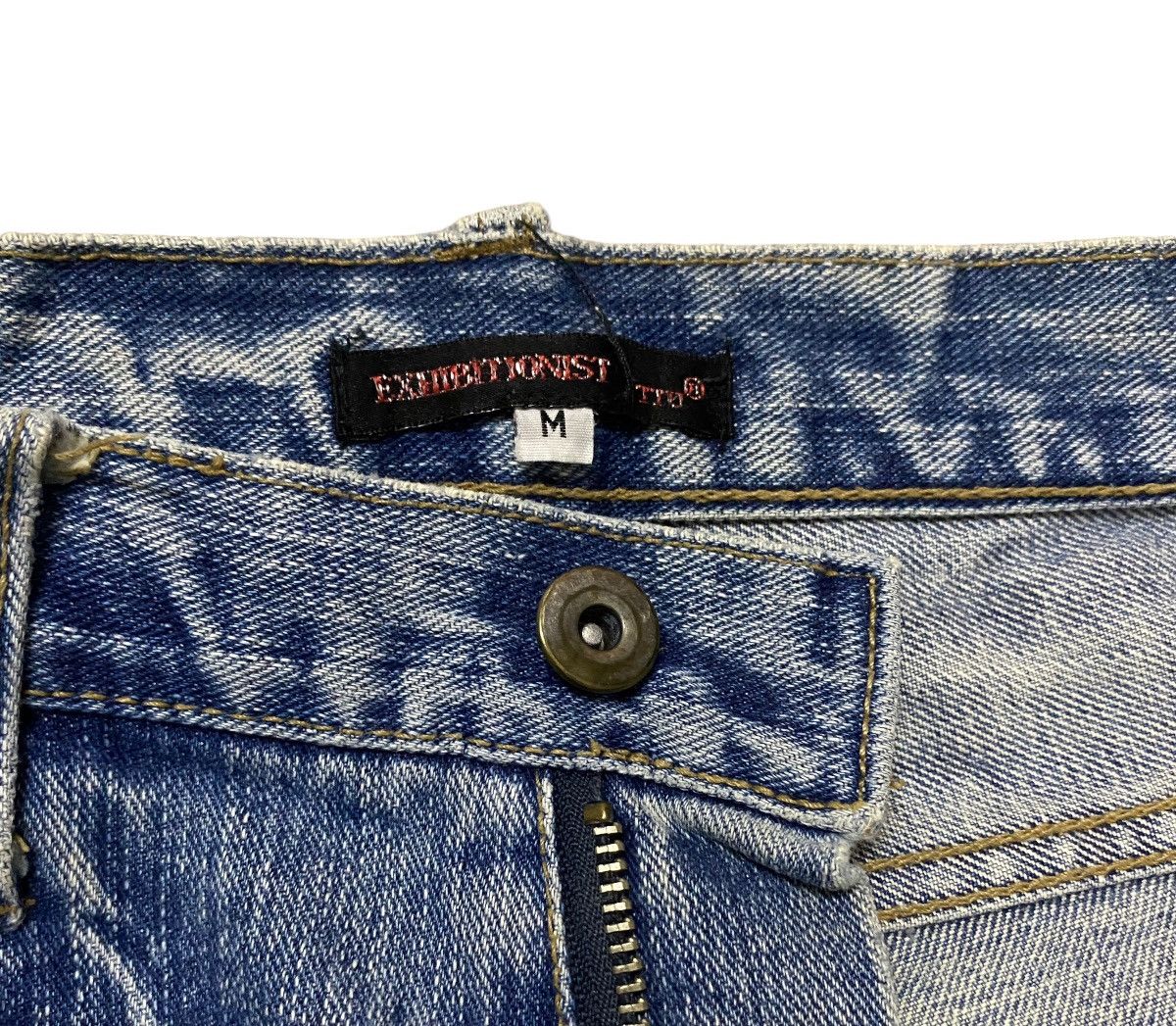 If Six Was Nine × Japanese Brand × Vintage Rare Design Vintage Japanese Brand Exibitionist Jeans 2000s Size US 32 / EU 48 - 7 Thumbnail
