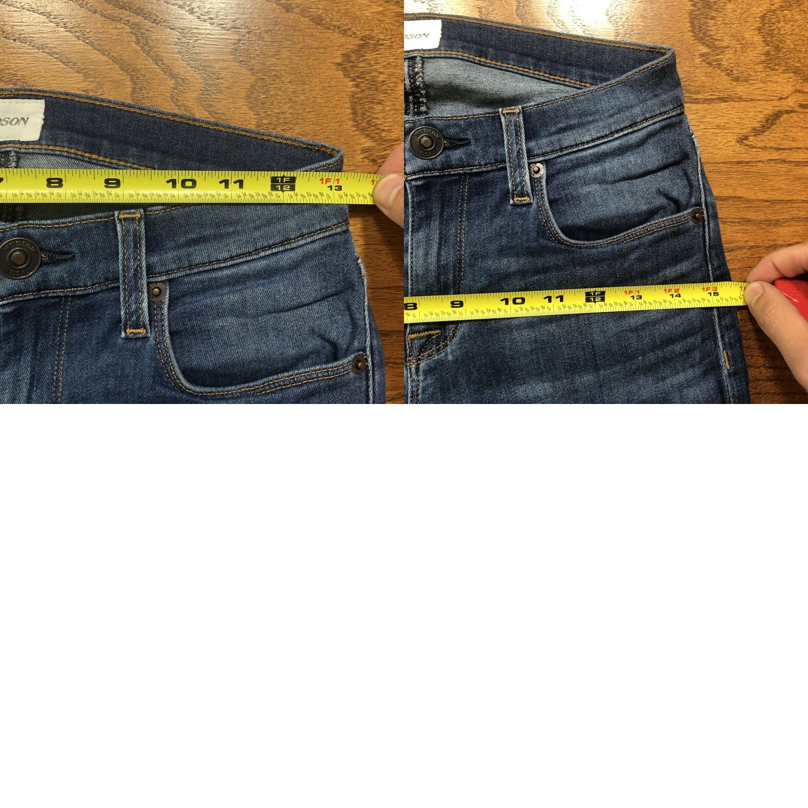 Denime Joes Jeans Womens Jeans 26 Skinny 28 Inseam Blue Denim 5-Pocket Stretch Regular Rise 7.5 Logo Button Bohemian City Size 26" / US 2 / IT 38 - 9 Thumbnail