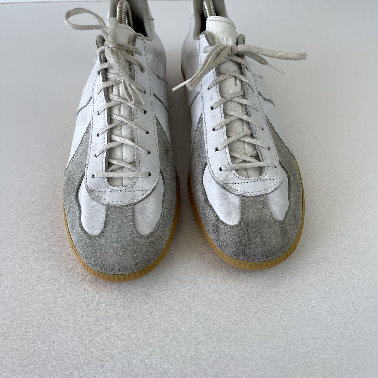 Vintage BW Sport 305 German Army Military Vintage Sneakers White Size US 13 / EU 46 - 7 Thumbnail