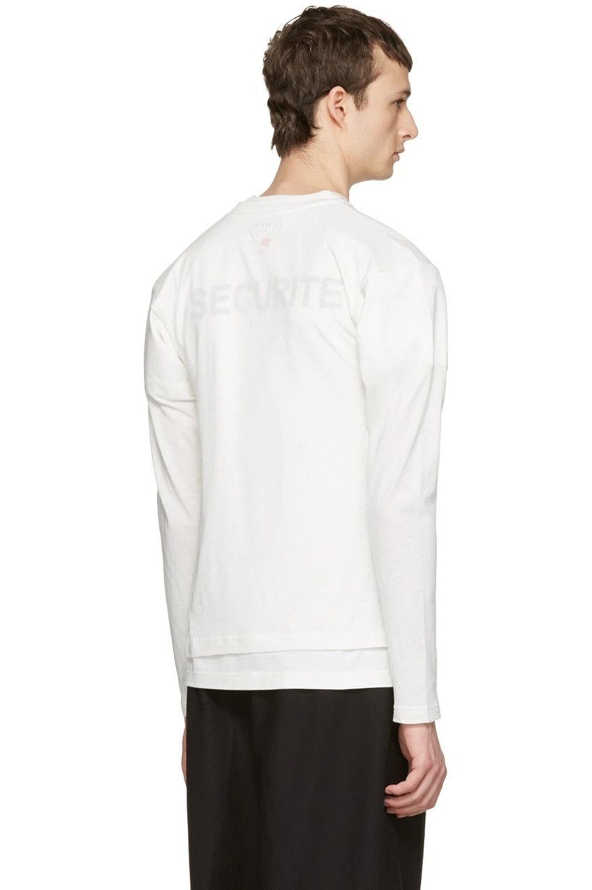 Hanes × Vetements Vetements - Hanes - S/S 17 - Double Layer Securite LS Size US L / EU 52-54 / 3 - 1 Thumbnail