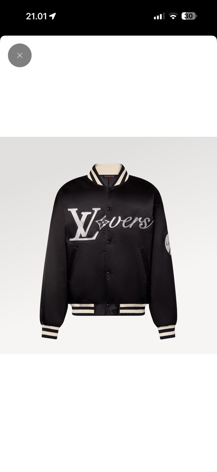 Louis Vuitton Louis Vuitton bomber jacket LV lovers baseball blouson Size US XS / EU 42 / 0 - 1 Thumbnail
