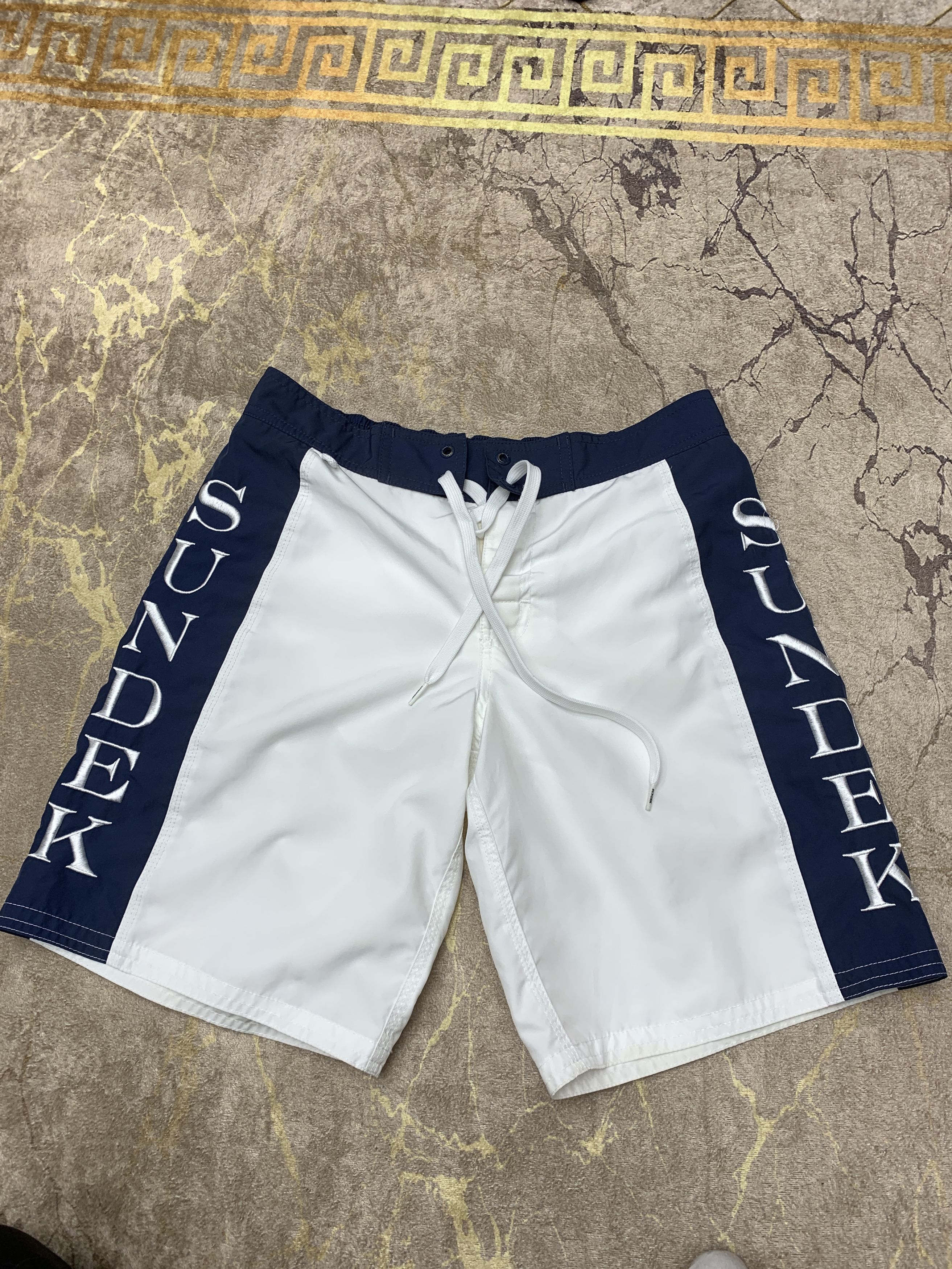 Sundek Sundek M Beach Board Shorts Trunks Bath Suit Size M 33 34 Size US 33 - 14 Thumbnail