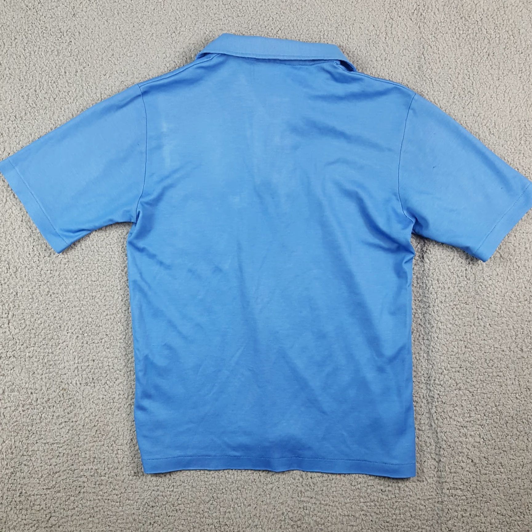 Vintage Vintage Classic Collection Polo Shirt Men Blue Button Collared Short Sleeve 70s 80s Preppy Cotton Polyester Size M Size US M / EU 48-50 / 2 - 6 Thumbnail