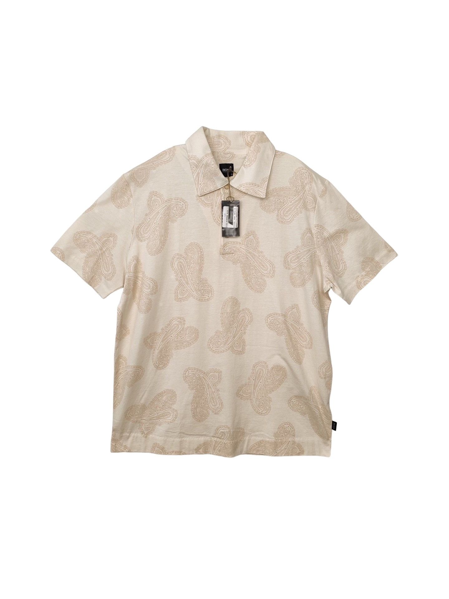 Hugo Boss Boss Paisley Print Polo Shirt Size L Size US L / EU 52-54 / 3 - 1 Thumbnail