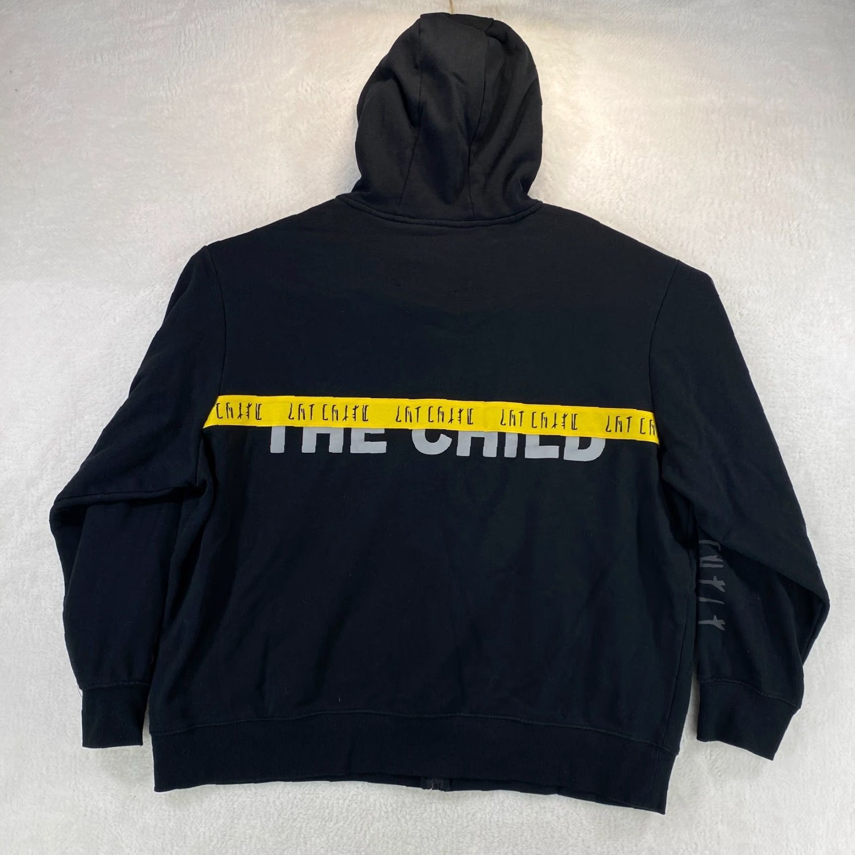 Star Wars VINTAGE Disney Parks Star Wars The Mandalorian Child Grogu Hoodie Hooded Jacket MNS XXL Size US XXL / EU 58 / 5 - 2 Thumbnail