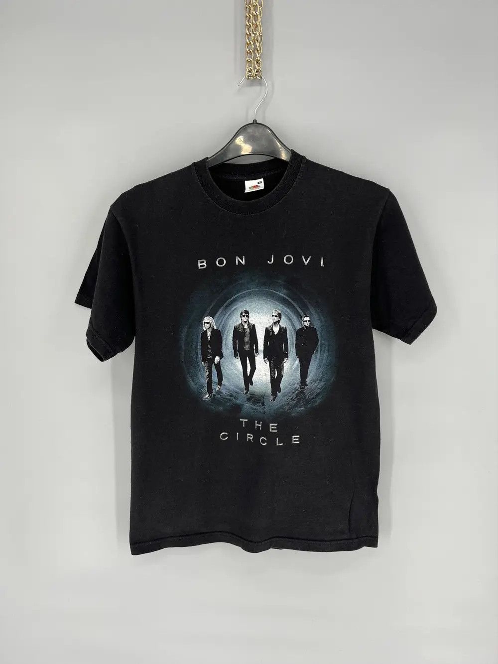 Band Tees 2010 Bon Jovi The Circle Tour Band Tee Size M Size US M / EU 48-50 / 2 - 1 Thumbnail