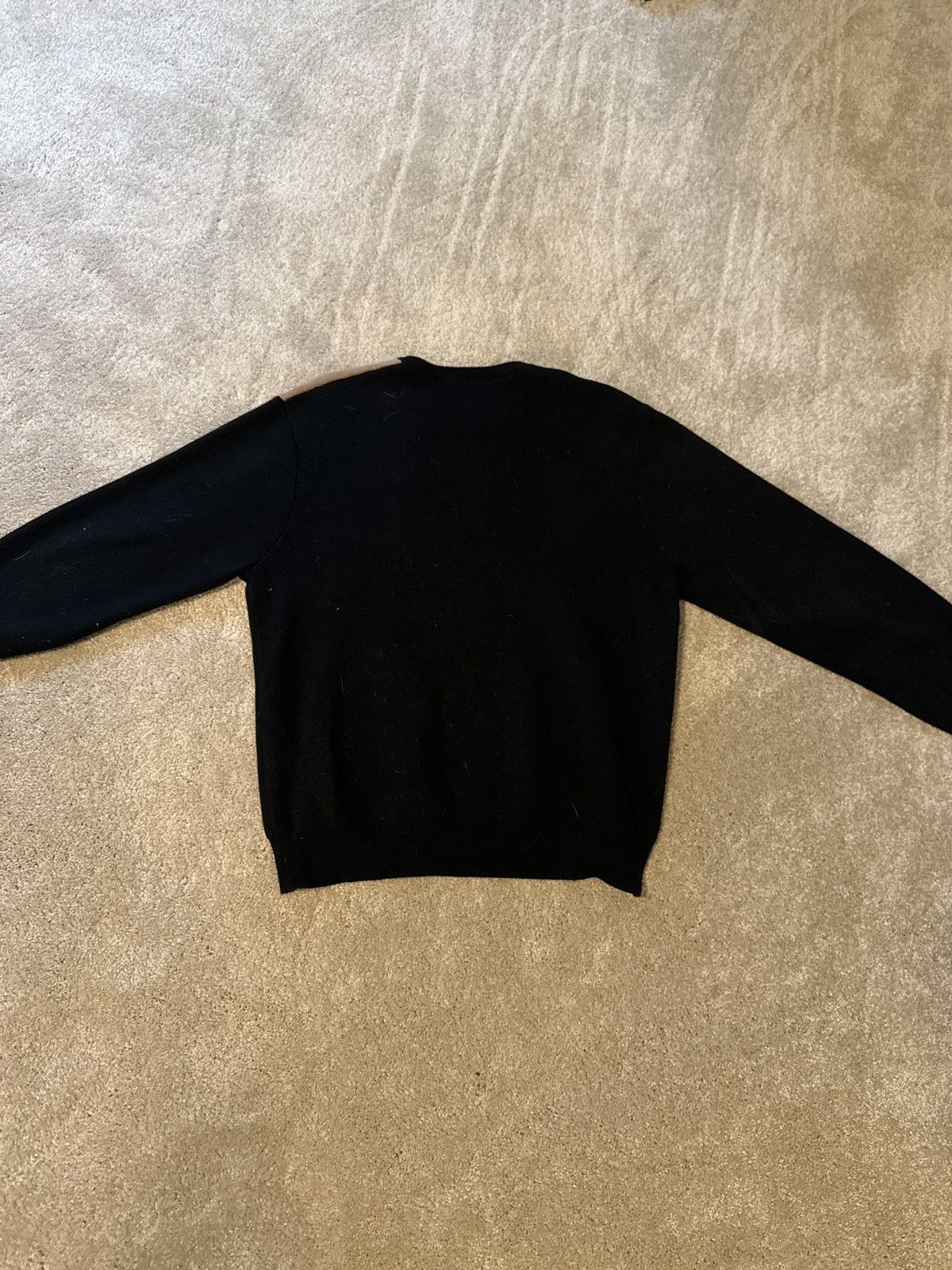 Supreme Supreme Logo Repeat Black Sweater Size US M / EU 48-50 / 2 - 2 Thumbnail
