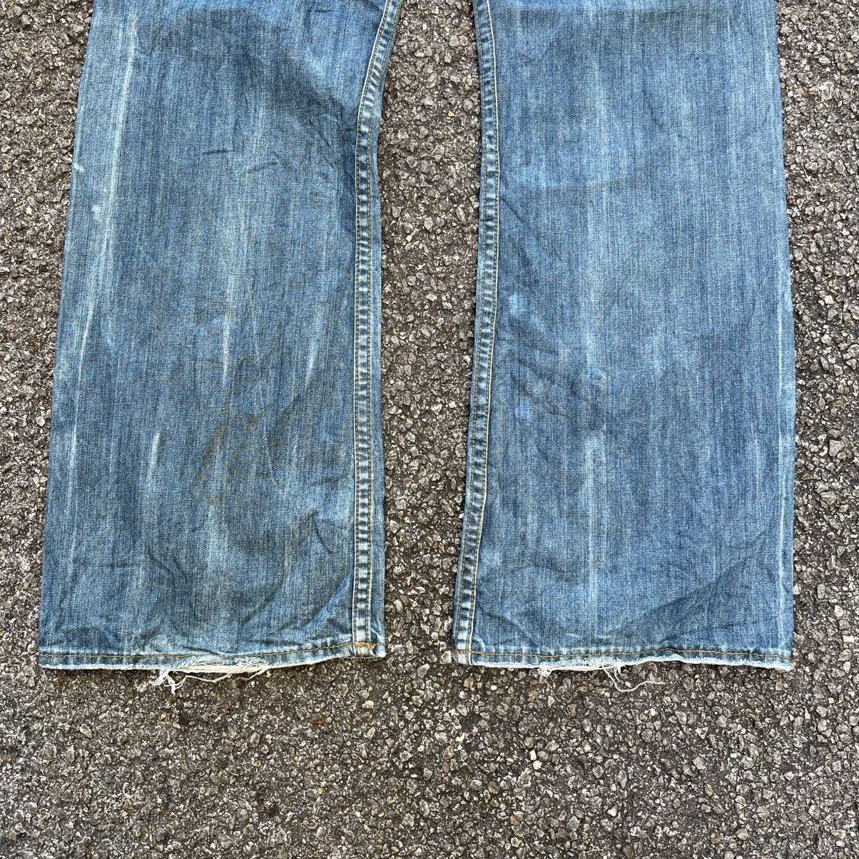 Hysteric Glamour Flare Jeans Baggy Loose Old Army Punk Styled Boot Cut Denim Size US 32 / EU 48 - 9 Thumbnail