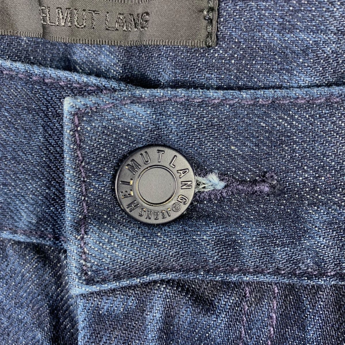 Helmut Lang × Uniqlo HELMUT LANG x UNIQLO Blue Jeans Size 29" - 5 Thumbnail