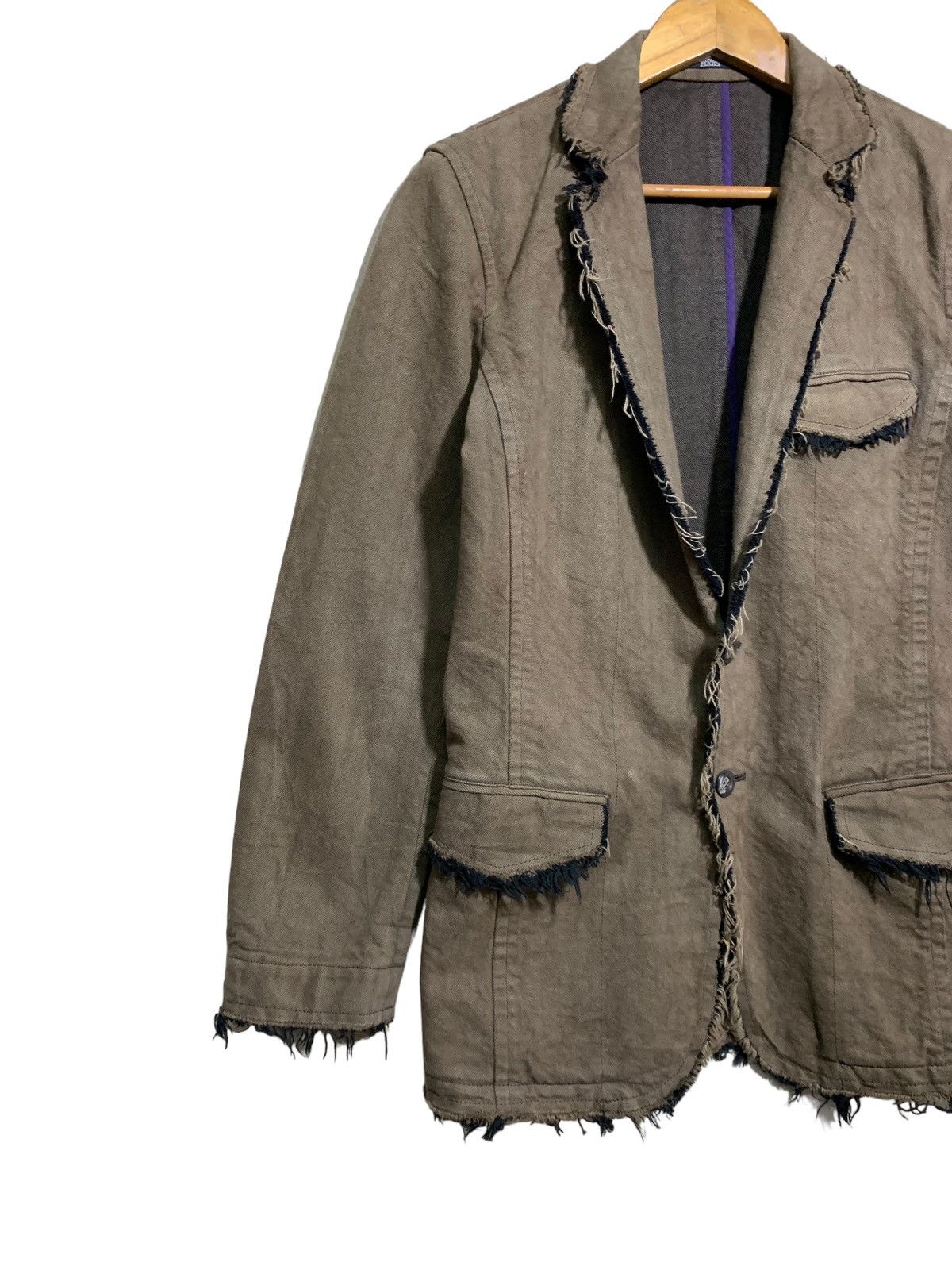 If Six Was Nine × Tornado Mart 🔥TORNADO MART JAPAN FRINGES BROWN JACKET Size US M / EU 48-50 / 2 - 2 Thumbnail