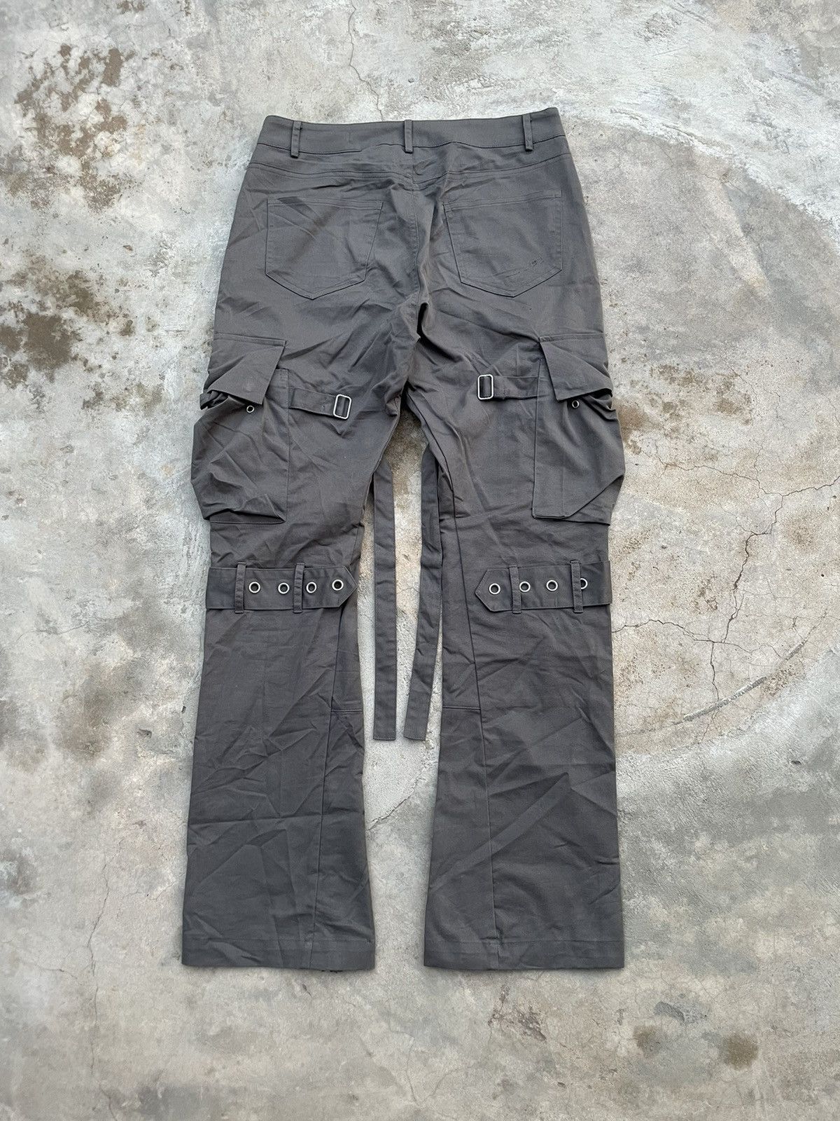 Beauty Beast × Japanese Brand IMYW Bondage Cargo Pants ziper Size US 31 - 3 Thumbnail