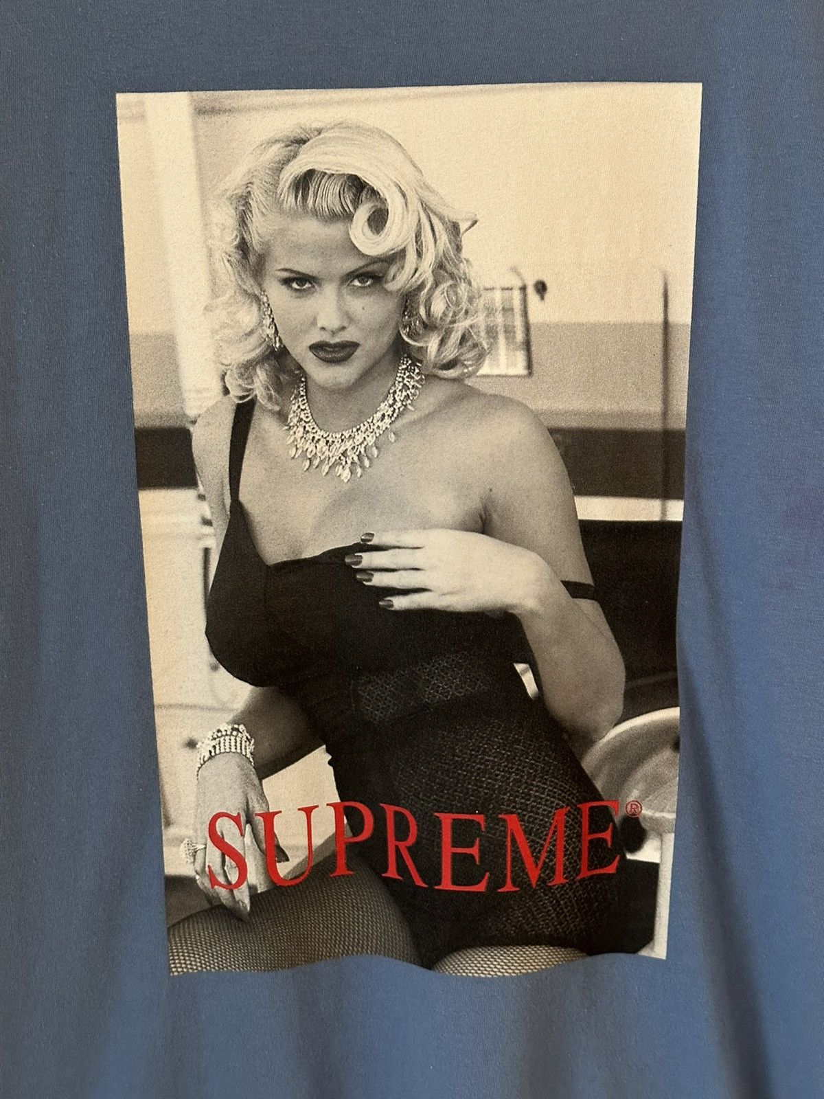 Supreme Supreme Anna Nicole Smith Tee Size US XL / EU 56 / 4 - 2 Thumbnail