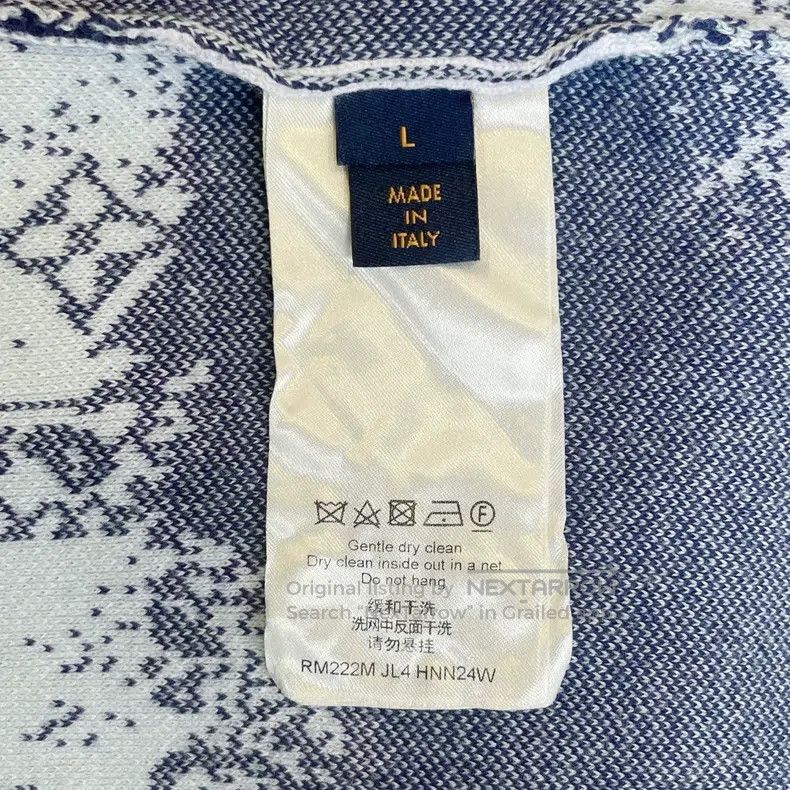Louis Vuitton Louis Vuitton Tie-dyed Logo cashew Jersey sweater Size US L / EU 52-54 / 3 - 6 Thumbnail