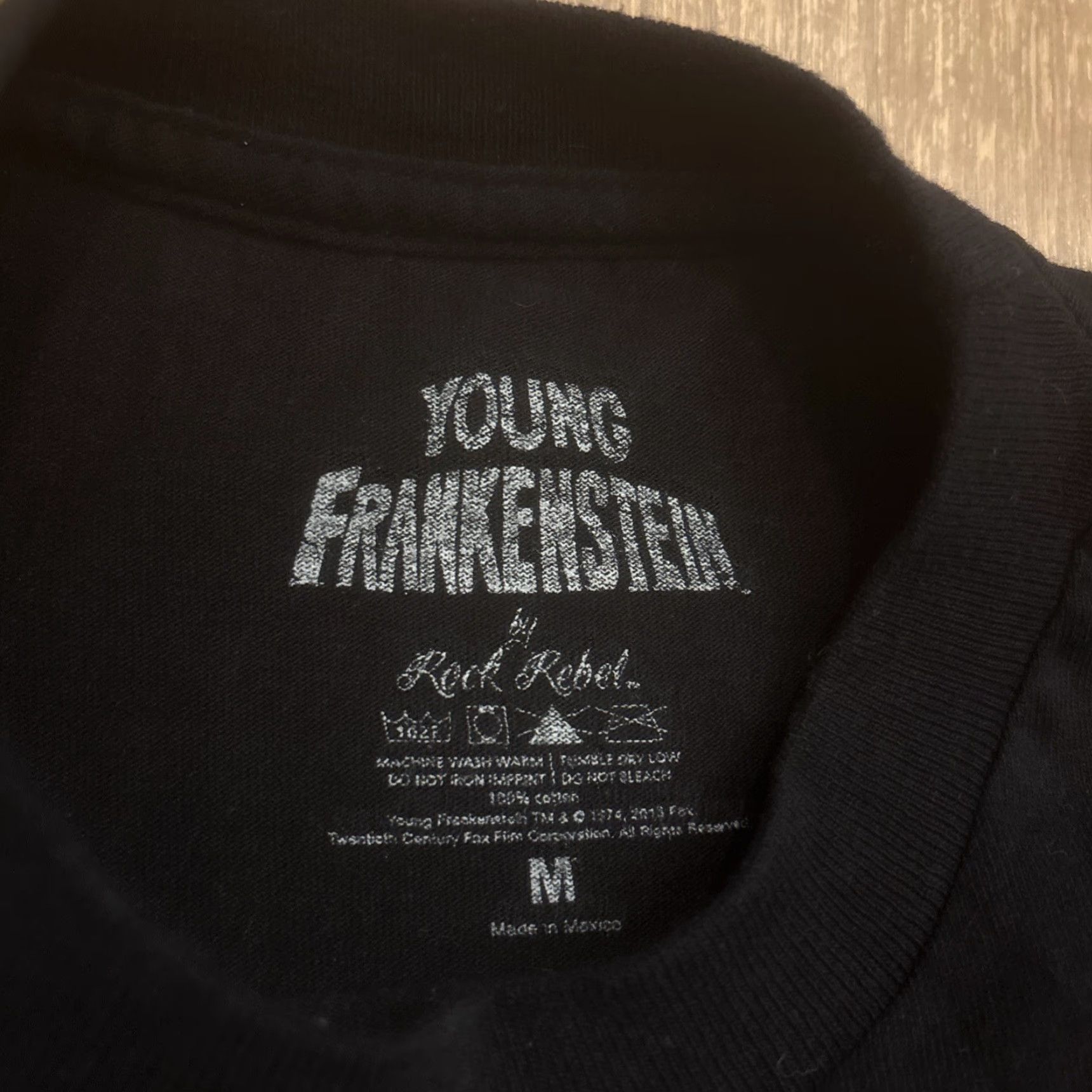 Vintage Young Frankenstein T Shirt Size M Black Men Frankenstein Puttin On The Ritz Rare EUC Size US M / EU 48-50 / 2 - 3 Thumbnail