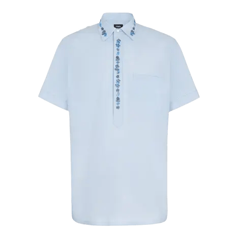 Fendi o1loc1c0824 Shirt in Blue Size US XS / EU 42 / 0 - 1 Preview
