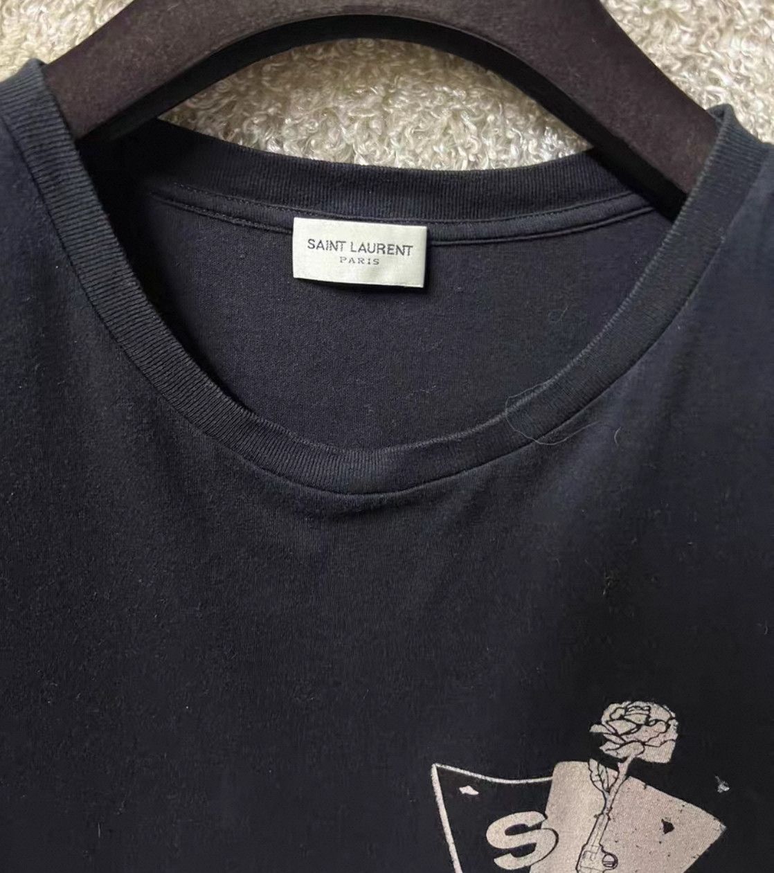 Saint Laurent Paris Saint Laurent Casual short sleeve 2504-Nextarrow Size US S / EU 44-46 / 1 - 3 Thumbnail