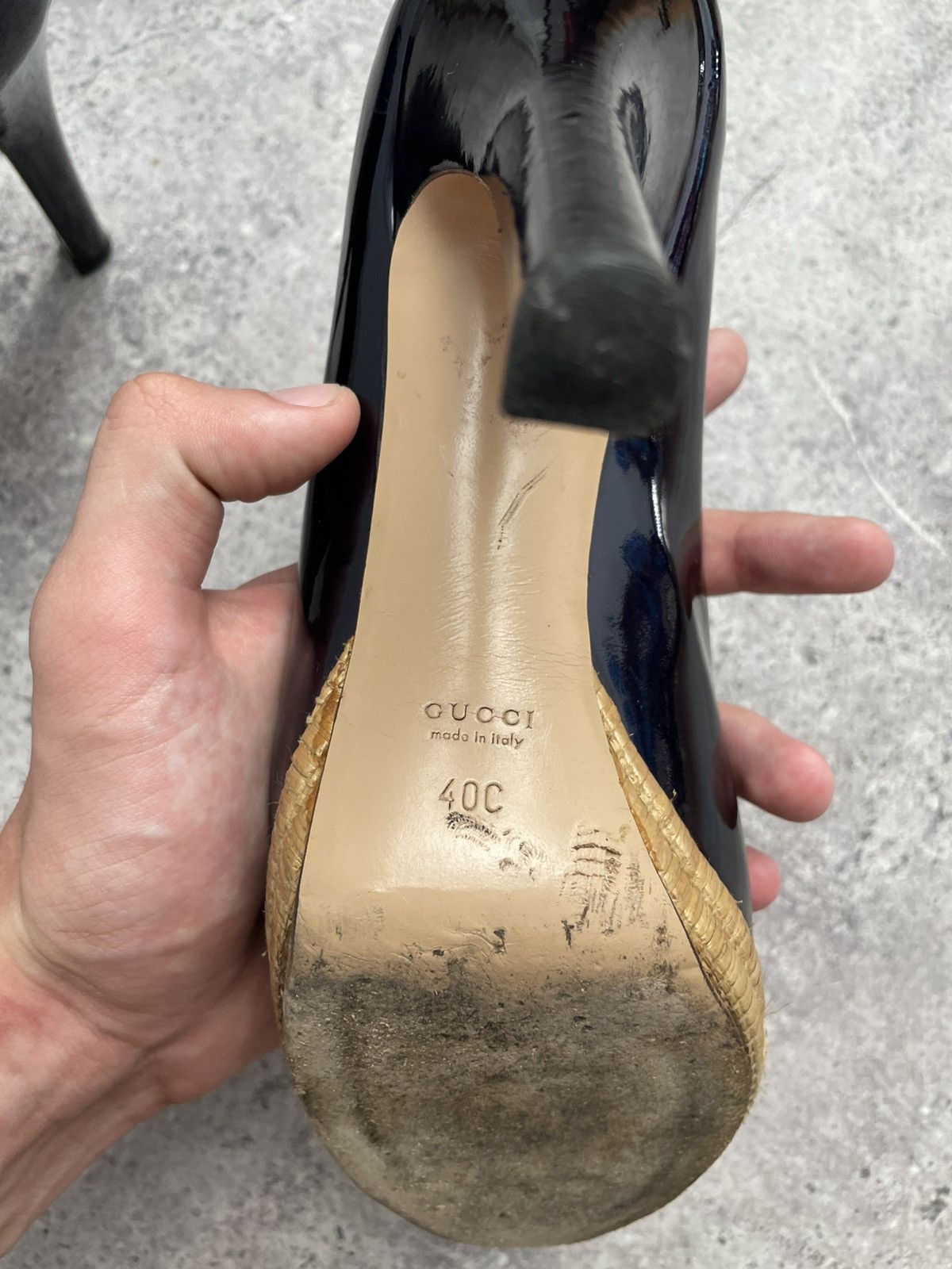 Gucci Gucci dark purple Heels Size US 10 / IT 40 - 9 Thumbnail