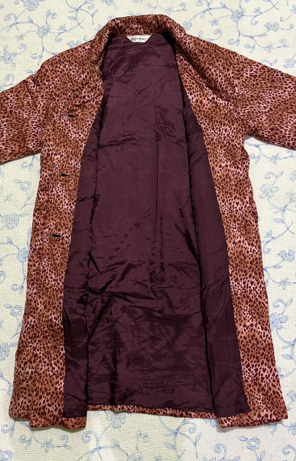 Yves Saint Laurent Yves Saint Laurent Leopard Long Jacket Size US M / EU 48-50 / 2 - 9 Thumbnail