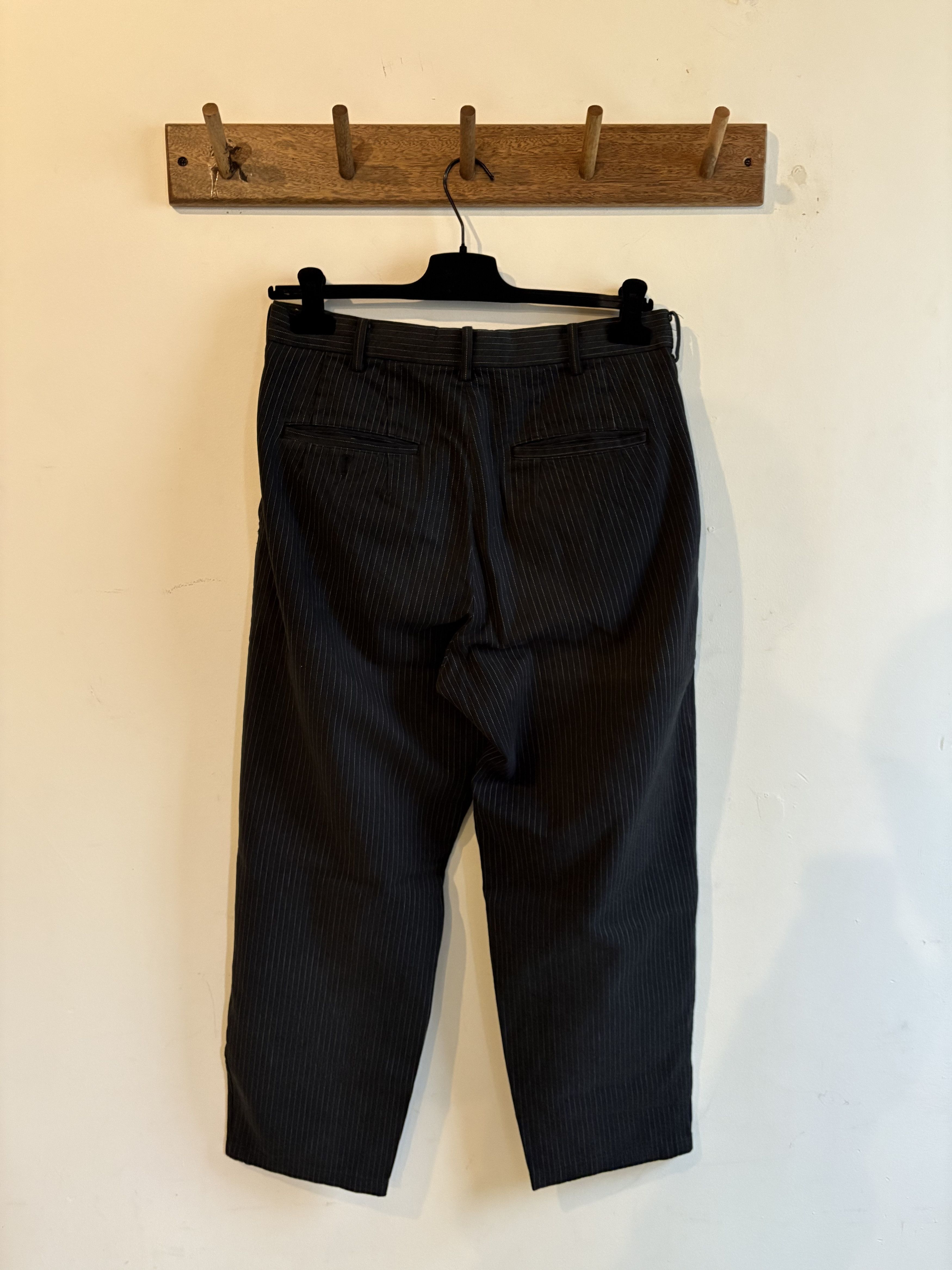 Yohji Yamamoto Yohji Yamamoto Pour Homme Pinstripe Jeans Size US 32 / EU 48 - 5 Thumbnail