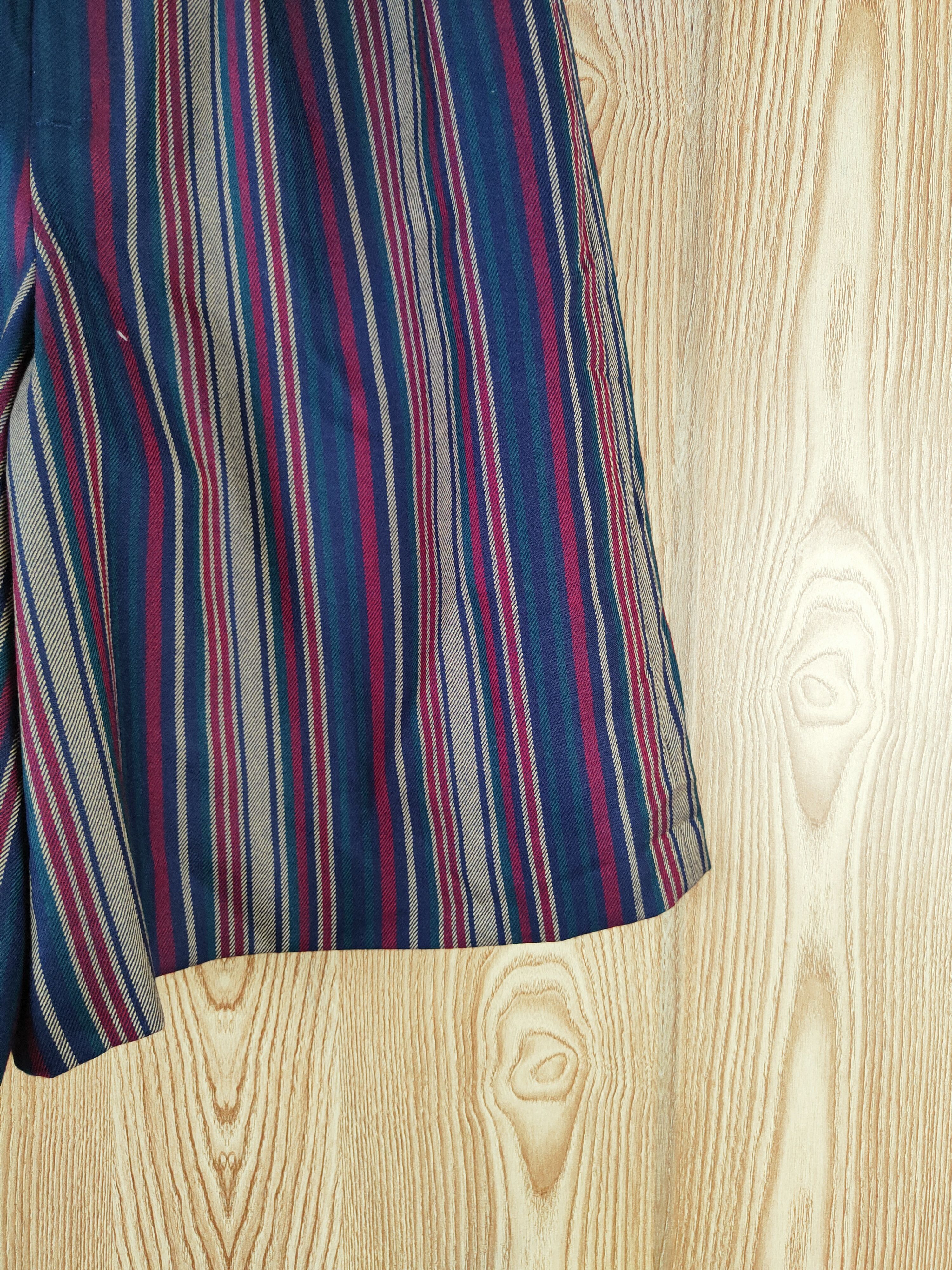 Burberry Burberrys Dark Blue Stripe Multipocket Short Pants #W389 Size 25" / US 0 / IT 36 - 5 Thumbnail