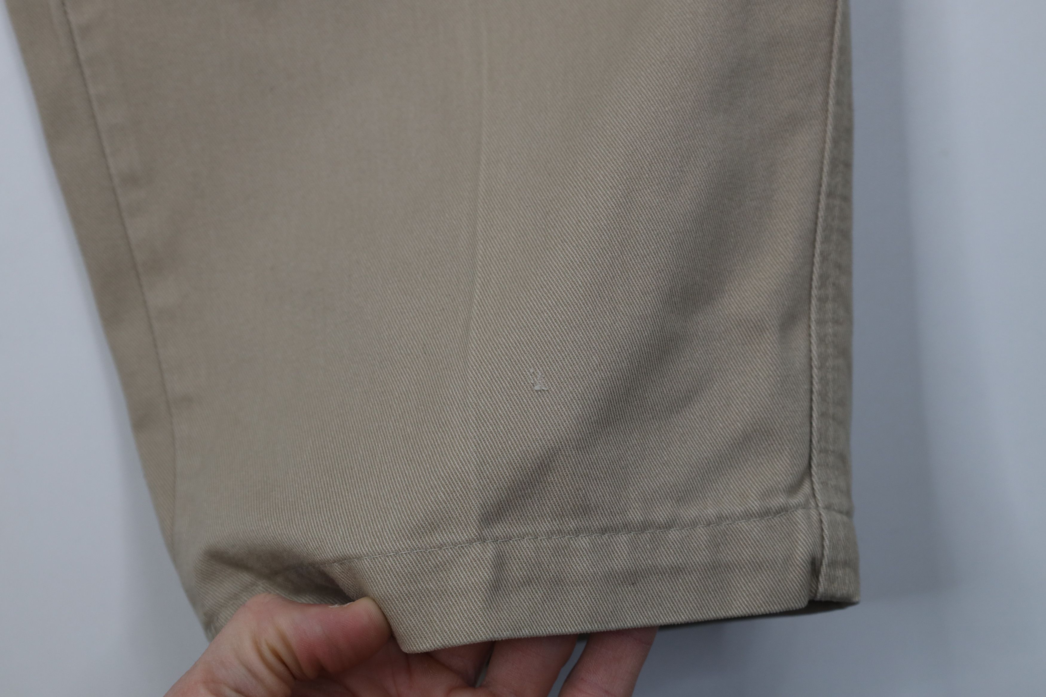 Carhartt Vintage 90s Carhartt Spell Wide Leg Chino Pants Beige Khaki Size US 38 / EU 54 - 5 Thumbnail