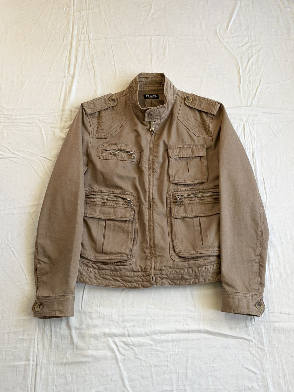 Dolce & Gabbana Dolce & Gabbana D&G early2000s utility cargo bomber jacket Size US XL / EU 56 / 4 - 4 Thumbnail
