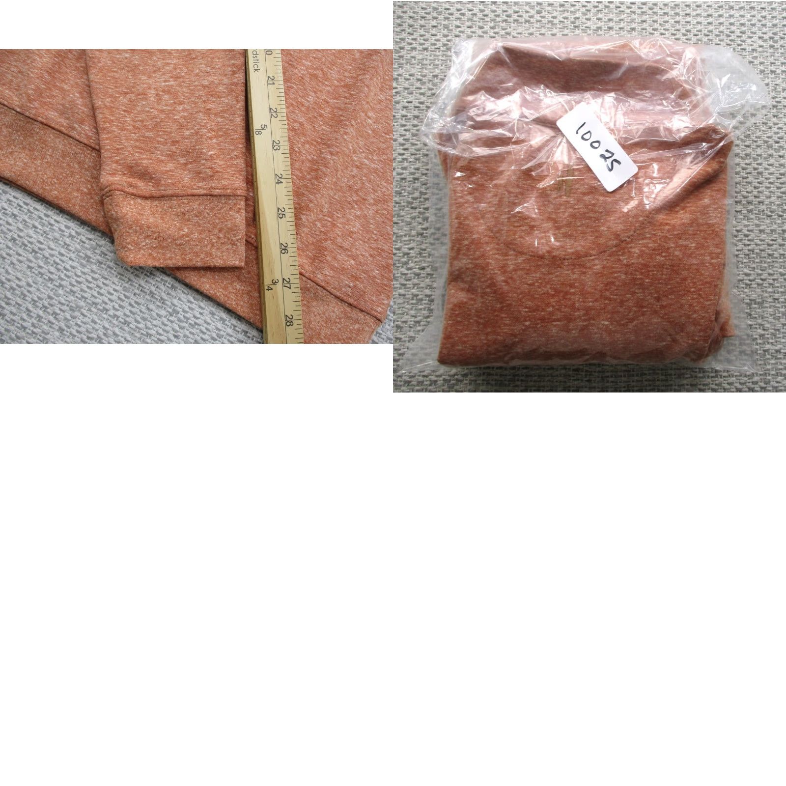 johnnie-O Johnnie-O Pullover Sweater Adult Small Orange Half Zip Golf Casual Comfort Shirt/Top Size US S / EU 44-46 / 1 - 9 Thumbnail
