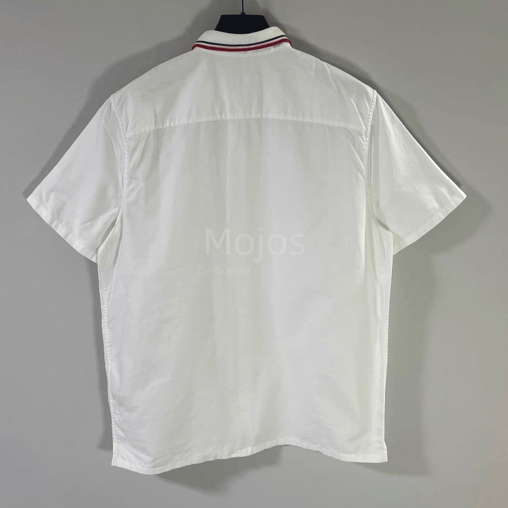 Prada Sz 42 Prada Polo Neck Shirt-2508 Size US L / EU 52-54 / 3 - 2 Thumbnail