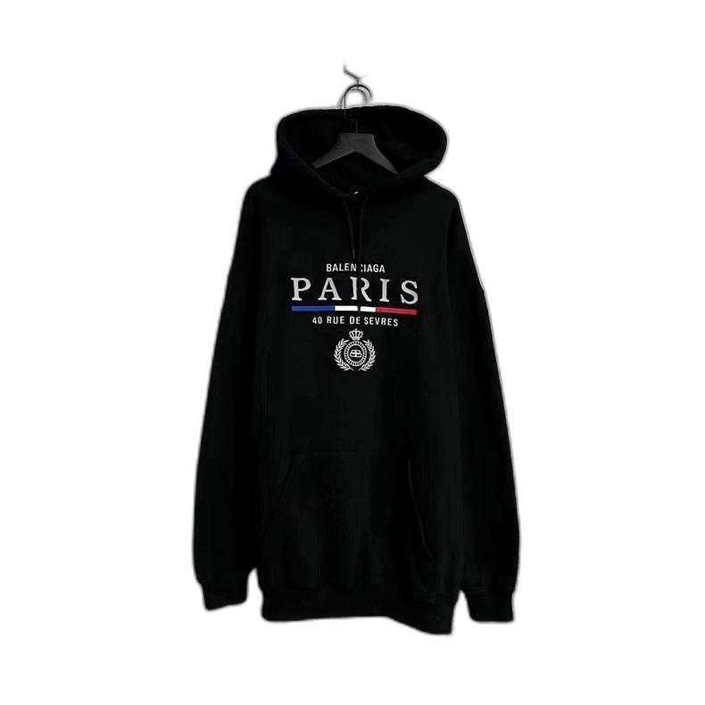 Balenciaga Balenciaga Paris Crown Hoodie for Sale-2505 Size US XS / EU 42 / 0 - 1 Thumbnail