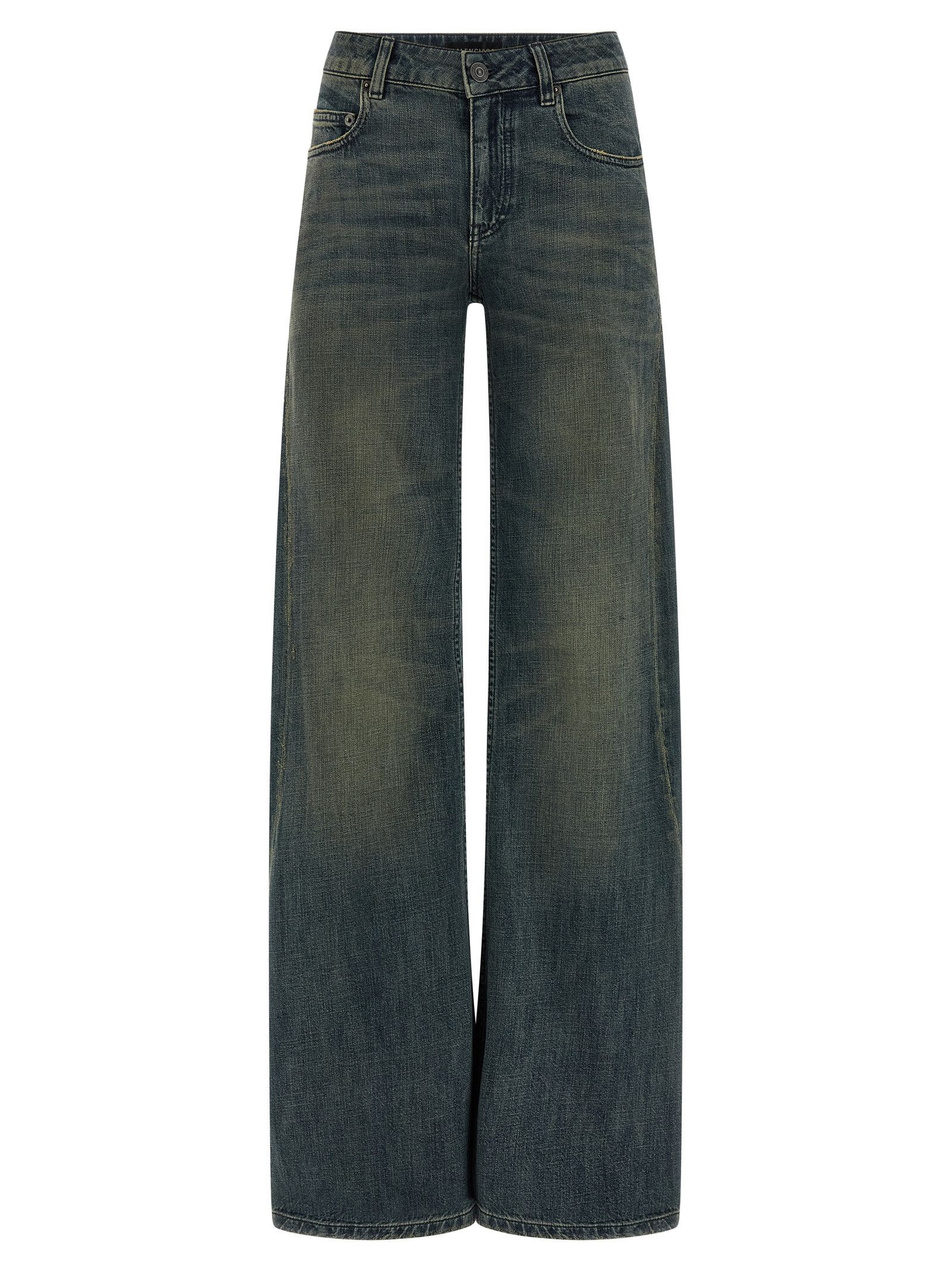Balenciaga 'A Gamba Ampia' jeans Size 26" / US 2 / IT 38 - 1 Thumbnail